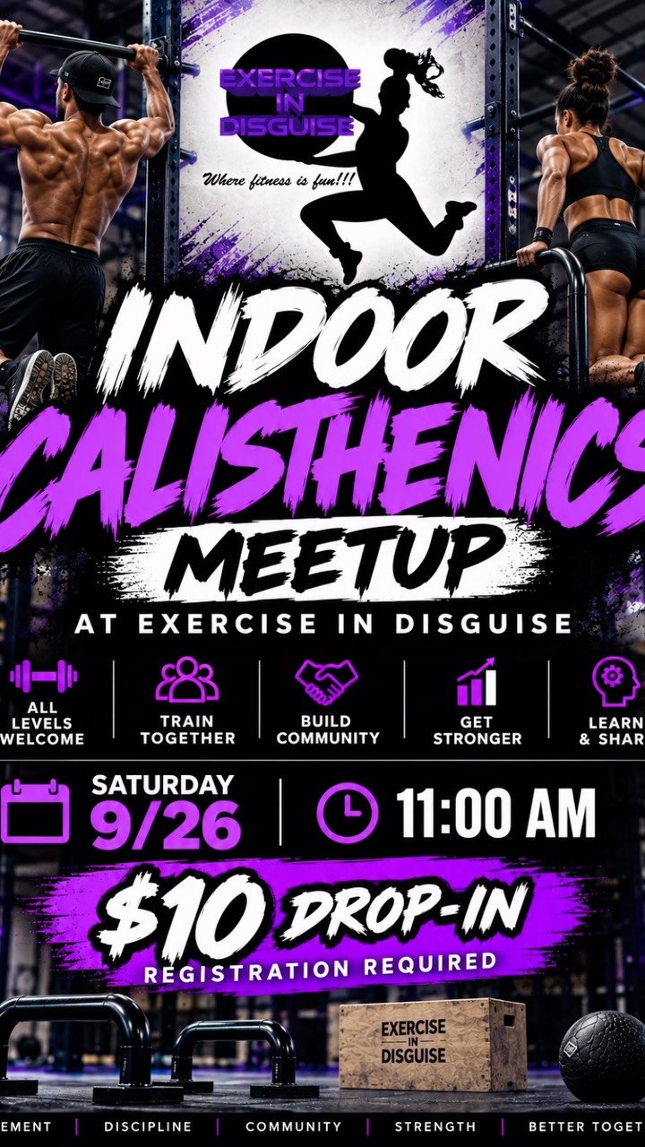 Beat the rain/cold & come train at our newly upgraded Indoor Calisthenics Park!💪🏾
Open Gym ($10 drop-in)
Monday, Tuesday, Thursday 6p - 9p! & Saturday @ 11a! Registration Required - Adults only!
#fyp #springfieldma #calisthenics #parkworkout #workout