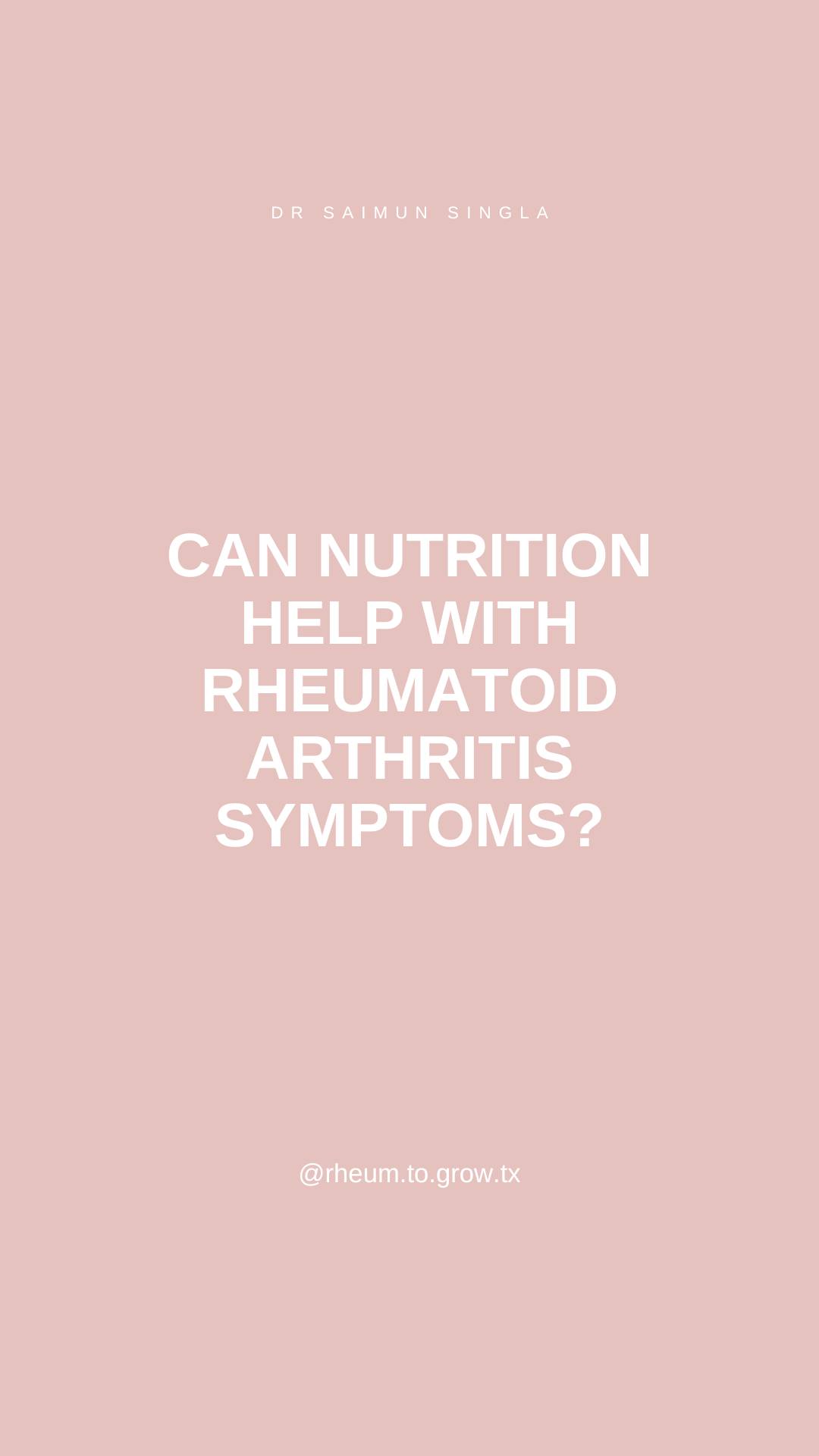 If you’re living with rheumatoid arthritis, you may have wondered whether changing what you eat could help with your symptoms.
It’s an important question, but it deserves a more thoughtful answer than a viral list of “good” and “bad” foods.
Nutrition is not a replacement for rheumatoid arthritis treatment. It can, however, be considered as part of your broader health and treatment plan.
That’s exactly why we’re bringing Registered Dietitian Kellie Blake, RDN, LD, to Rheum to Grow.
Kellie has spent more than 20 years working in nutrition and has experience supporting people living with autoimmune conditions. Instead of starting with a restrictive elimination list, she considers the individual in front of her.
What are you actually eating? What are your nutritional needs? What medications are you taking? What do your labs show? What symptoms are you experiencing? What changes are realistic for your life?
Those questions matter.
Kellie is now seeing patients through Rheum to Grow, and you do not have to be an established patient with us to schedule a nutrition visit.
Visit www.rheumtogrowtx.com to learn more.