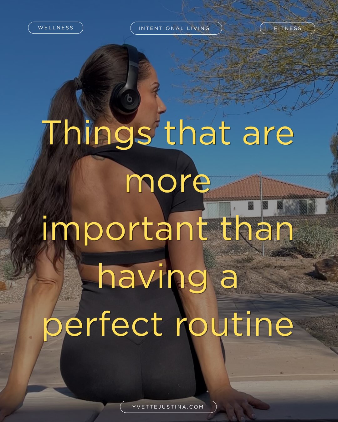 Babe… can we stop trying to build the perfect routine for a second?
bc I promise you, there are things that matter so much more.
I think we’ve been sold this idea that the healthiest person is the one with the most disciplined, perfectly structured routine.
Same wake-up time.
Same workouts.
Meal prep every Sunday.
10k steps.
Protein goal.
Water goal.
Never misses. Never deviates. Never falls off.
Cute. 💅🏽
But also… life.
Your routine is going to get interrupted. Your energy is going to change. Work gets busy. Family needs you. You travel. You get tired. Sometimes you just don’t freaking feel like it.
Le goal was never to become a person who executes a routine perfectly.
The goal is to become someone who knows how to take care of herself through ALL of those seasons.
Someone who can pivot.
And if your routine only works when you’re motivated, rested, organized, meal-prepped and life is cooperating…
babe, we might need a better routine. 🤍
Sustainable will win over perfect every. single. time.
And I will keep reminding you of that until you believe me.
🫶🏽your Habit Change Homegirl