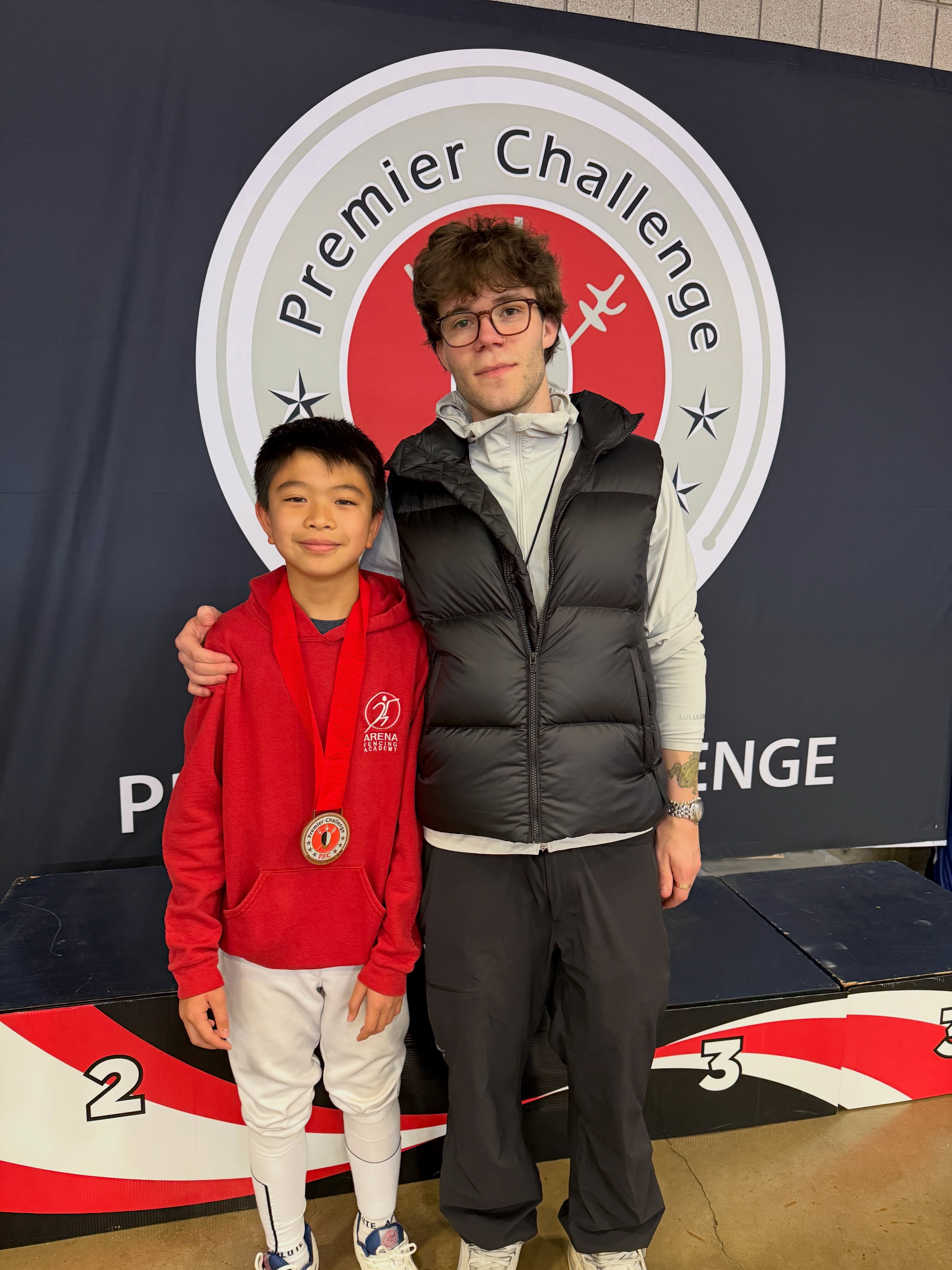 Premier Challenge
Manny 8th 🏅 Y12!!!
Manny had some obstacles and was down a few times today but he was able to reach the top 8 with the help of his coaches.