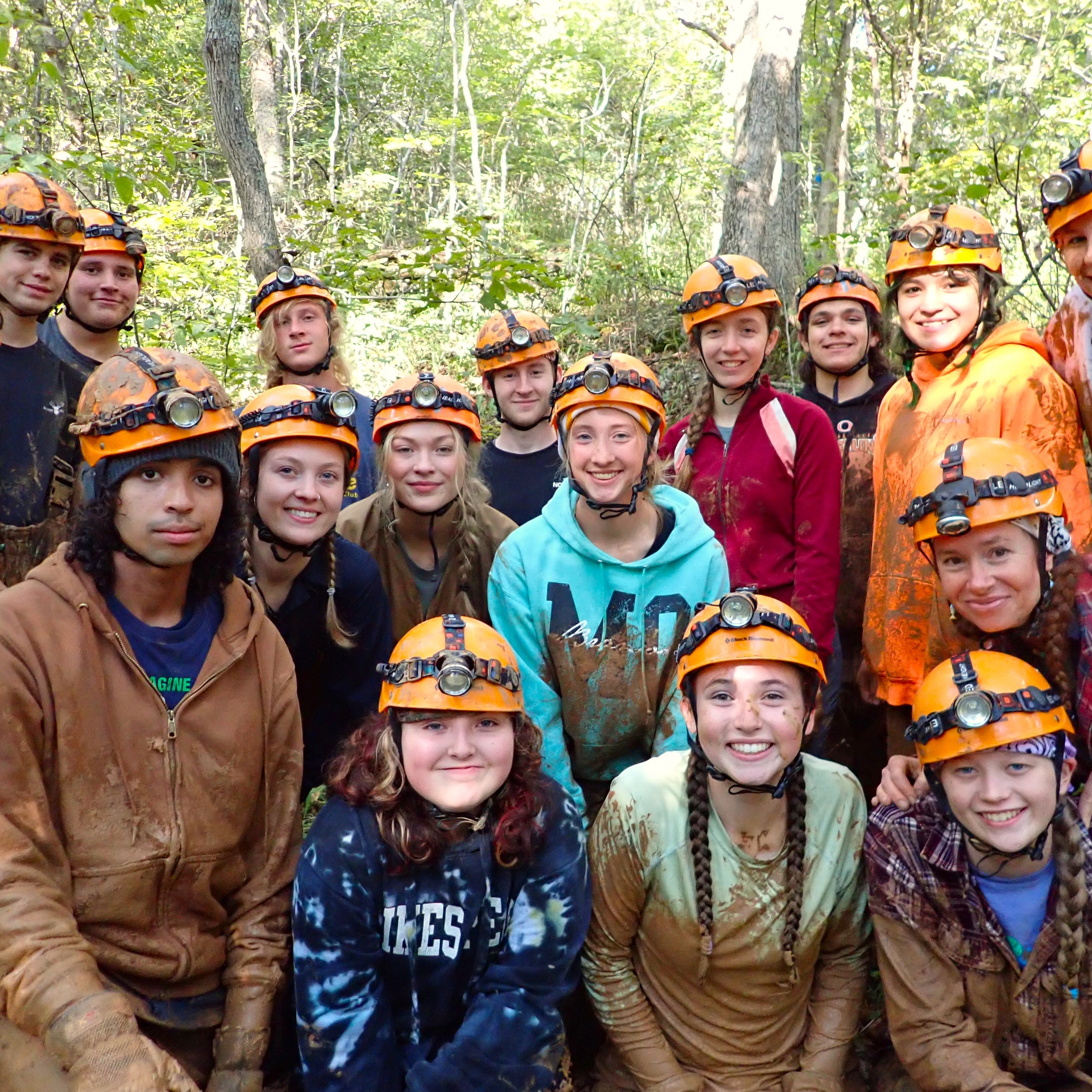 CONGRATULATIONS to the following juniors and seniors for being voted into the FSCE (Field Science Career Experience) certification program for the 2026-2027 school year!
This is our Group B (the Buteos). The Buteos held their first monthly course on Sunday, September 27th, in a state permit cave to learn biology and chemistry in the GEOLOGY course. Lots of learning. Lots of adventure. Please let us introduce you to them:
Stella Anderson--Home Schooled
Olivia Bobe--Home Schooled
Olivia Brown--Home Schooled
Ava Fischer--Washington High School
Nora Florido--Webster Groves High School
Jacob Goehman--Perryville High School
December Gregg--Webster Groves High School
Brate Hart--Cuba High School
Gerard Heitzler--Sullivan High School
Haley Ingram--Webster Groves High School
Logan Kiesling--Owensville High School
Elijah Mathes--Washington High School
Piper Meyer--Owensville High School
Abby Pleimann--Fox High School
Aloisio Rodrigues--St. Francis Borgia High School
Luka Shayakhmetova--McKinley Classical Leadership Academy
Max Torres--Brentwood High School
Landon Welch--Home Schooled
A sincere THANK YOU to the following sponsors allowing the FSCE certification to be FREE for our regional juniors and seniors! ONONDAGA FRIENDS ASSOCIATION, RIVER CITY OUTDOORS, L.A.D. FOUNDATION, KANSAS ASSOCIATION for CONSERVATION and ENVIRONMENTAL EDUCATION, AMEREN TRANSMISSION, MICHELLE O'CONNER, ZION CHURCH OF CHRIST--GREEN TEAM, and the following are contributions in honor of the beautiful life of Isabel Williams: MIRAMAGUOA STREAM TEAM WATERSHED, Stream Teams United, MONITEAU COUNTY NEIGHBORS ALLIANCE, WES & SUSAN WILLIAMS, LISA GUILLORY & TIMOTHY O'CONNOR