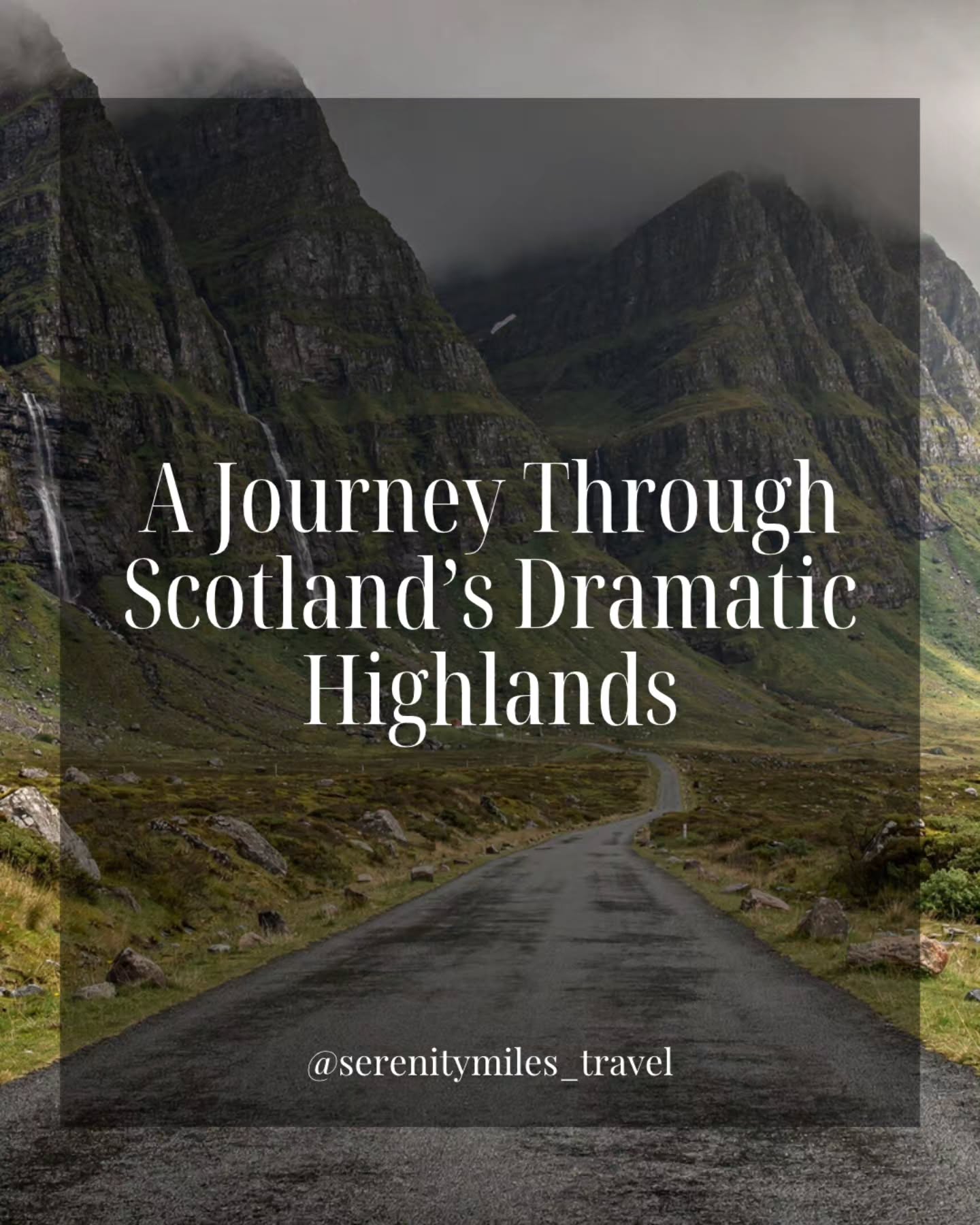 Day 2 unfolds along Scotland’s wild west coast, beginning with a scenic ferry crossing from Armadale to Mallaig across the Sound of Sleat, from the shores of Skye to the dramatic landscapes of the Highlands
⠀
→ Eilean na Mòine | A brief coastal stop overlooking the atmospheric landscapes of Loch nan Uamh
⠀
→ The Prince’s Cairn | Photo stop at the historic memorial marking the area where Bonnie Prince Charlie left Scotland after the 1745 Jacobite uprising
⠀
→ Glenfinnan | Discover one of the Highlands’ most iconic landscapes, with views of the famous 21-arch Glenfinnan Viaduct and Loch Shiel
⠀
→ Inverlochy Castle | Continue through Fort William and the Highlands to historic Inverlochy Castle, a 19th-century castle hotel set beneath Ben Nevis, followed by lunch
⠀
→ The Three Sisters of Glencoe | Take in one of Scotland’s most iconic Highland panoramas, with dramatic peaks rising above the Glencoe valley
⠀
→ Glen Etive & “Skyfall” | Photo stop in the spectacular landscape of Glen Etive, featured as the setting for Skyfall in the James Bond film
⠀
→ Glencoe & Loch Lomond | Scenic drive through the Highlands and along the shores of Loch Lomond
⠀
→ The Drovers Inn | Step into one of Scotland’s historic Highland inns, dating back to the 18th century and rich in traditional character
⠀
→ @marhallresort | Arrive at this historic country estate set within 240 acres of private grounds near Glasgow, combining grand architecture with the tranquillity of the surrounding Highlands
⠀
➡️ Get in touch with our Luxury Travel Specialists on +44 746 786 23 53 |reservations@serenitymiles.com