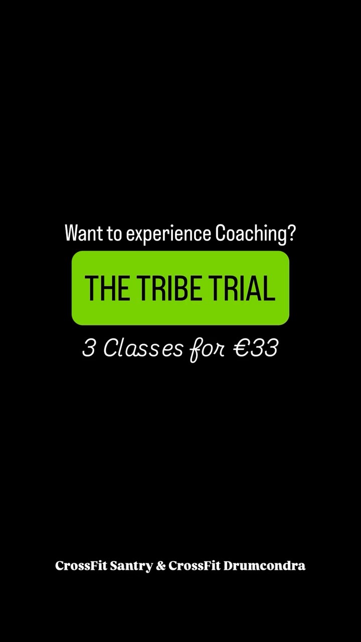 TRAINERS ARE USUALLY WRING ABIUT THIS ONE THING 😉
Trainers who don’t fully understand what coaching is will often put down coached methodologies like CrossFit — sometimes because they fear losing clients to them.
But what won’t get you injured? 👇
Well-coached CrossFit in an affiliate that genuinely cares about coaching.
Good coaches know how to:
👉 Scale movements and loads appropriately.
👉 Modify around injuries, limitations and experience.
👉 Teach mechanics before chasing intensity.
👉 Understand when to push — and when to pull back.
Scaling isn’t failing the workout. Scaling is good coaching.
Two people with completely different abilities can walk into the same class and both get exactly what they need.
The workout matters.
But the coach matters more.
📍 CrossFit Santry & CrossFit Drumcondra
Come try The Tribe Trial — 3 coached classes for €33.
#CrossFit #CrossFitDublin #CrossFitCoaching #CrossFitSantry #CrossFitDrumcondra