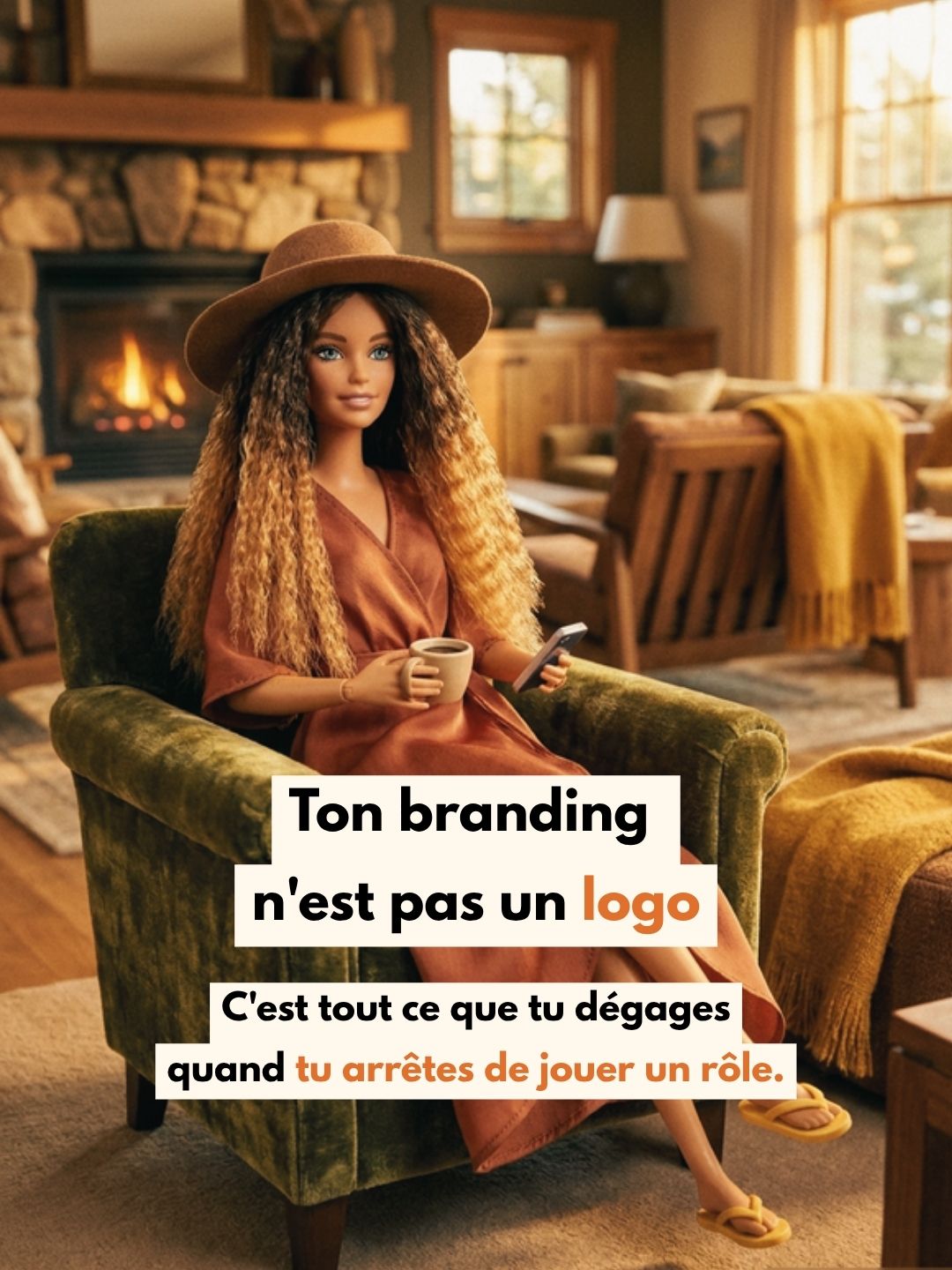Ton branding n'est pas un logo. 🪓
Je vois trop d’entrepreneures de grand talent s'épuiser à peaufiner une charte graphique beige pastel sur Canva en pensant que c'est ça, créer une marque.
C'est une illusion confortable. Mais un logo tout seul, c'est juste un autocollant collé sur du vide.
Le branding, c'est quoi alors ?
Ce n'est pas juste un symbole graphique.
C'est l'intégralité de l'univers qui gravite autour de ton entreprise. 🪐
C'est ta communication globale, la noblesse de tes imprimés, la clarté stratégique de ton site web.
Mais c'est surtout tout ce qui ne se dessine pas sur un écran :
Ton TOV (Ton de Voix) : ta façon de parler brute, sans filtre, authentique.
Ton style unique : ce que tu imposes par ta simple présence (et oui, en ce qui me concerne, c'est chapeau de feutre et tongs obligatoires, n'en déplaise aux puristes du costume-cravate !).
Ce que tu dégages : cette énergie souveraine de terrain, héritée de mes 20 ans d'arène, que les algorithmes ne pourront jamais copier.
C’est ça, ma version de la "Barbie Souveraine" sur la photo. Une dirigeante qui a arrêté de chercher un costume d'avocat froid ou un blazer corporate pour avoir l'air sérieuse, et qui incarne simplement sa puissance.
En affaires, le plastique ne vend pas. Les clients de cœur n'achètent pas une notice technique ou un vernis lisse : ils achètent ta vision, ta posture et ton univers.
🚨 DANS 48H, LES PORTES SE REFERMENT.
C’est le tout dernier compte à rebours de mon mois d'anniversaire.
À minuit pile, la fête est finie et mes tarifs normaux reprennent leur place :
🎁 Le Cercle des Patronnes à 470 € / an au lieu de 890 € (ou 47 € / mois sans engagement). Ton filet de sécurité stratégique et ton Mastermind du lundi matin pour ne plus jamais entreprendre isolée.
🪓 L'Audit Flash de rentrée 100 % offert ! (Dès le 1er octobre, mon diagnostic vidéo personnalisé passe à 75 € HT).
Aucun lien n'est public sur mes réseaux. Tout est jalousement gardé dans ma newsletter privée.
👉 Commentez "SOUVERAINE" sous ce post, et je vous envoie l'accès à ma newsletter avant la fermeture définitive de demain soir minuit !
- de bruit + d'impact
