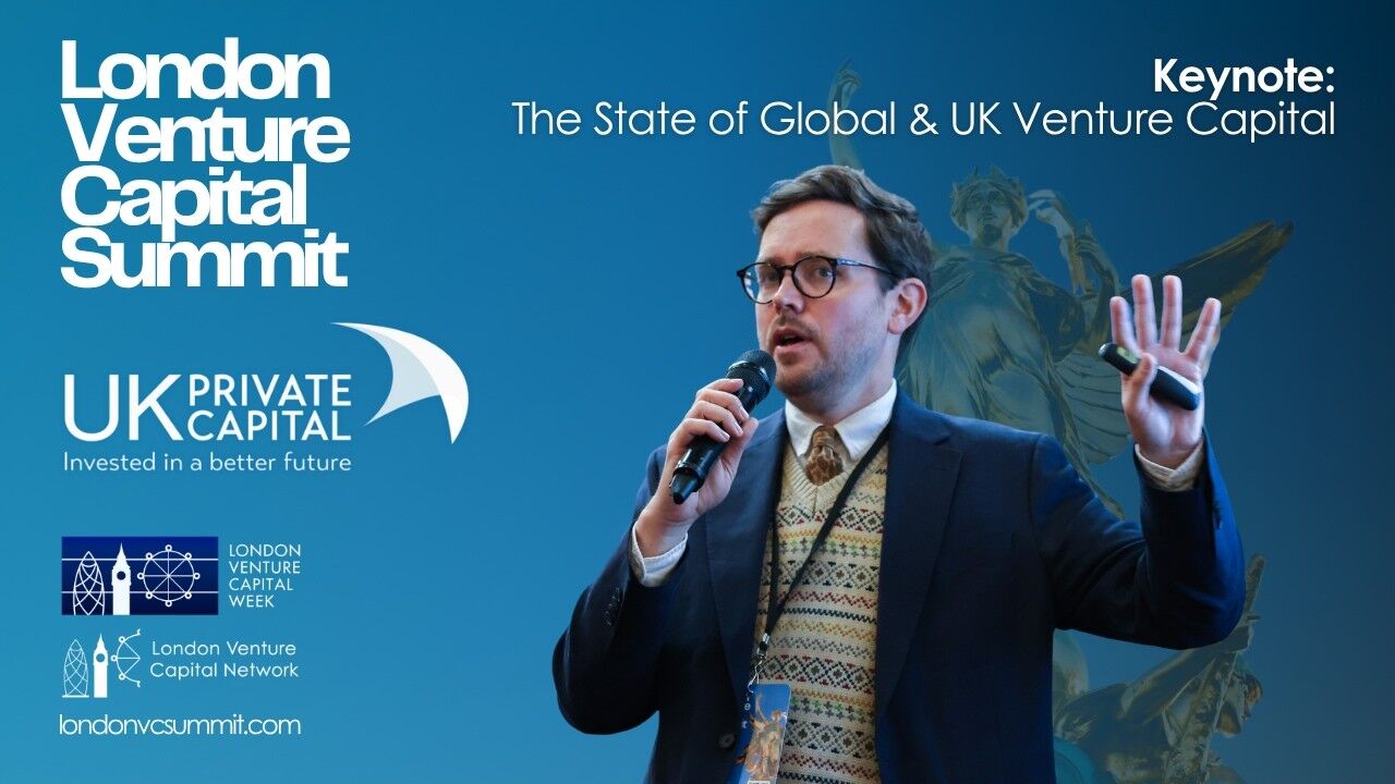 Throwback to the London VC Summit 2026.
The State of Global & UK VC
Chris Elphick (UK Private Capital) opens the London VC Summit with a keynote on where global and UK venture stands in 2026.
Watch the full session: https://www.youtube.com/watch?v=KIcbLla_dNk
The fourth London VC Summit returns to Guildhall on Friday 14 May 2027.
Date: Friday 14 May 2027
Time: Full-day programme
Location: Guildhall, City of London
Secure your ticket: https://londonvcsummit.com
LVCN Members receive member rates for the Summit.
Not yet a member? Explore LVCN Membership: https://www.londonvcnetwork.com/membership