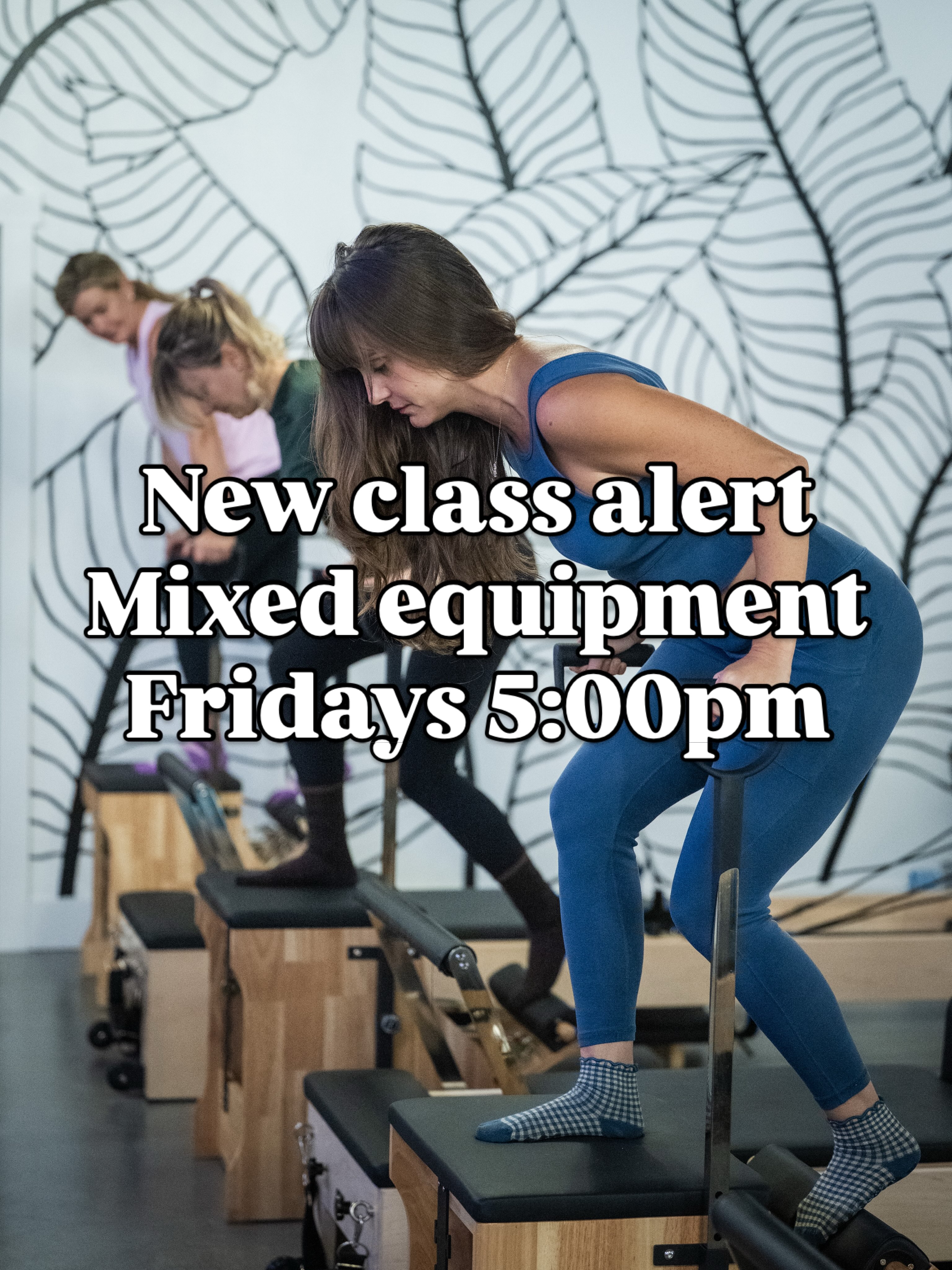 It’s finally happening!! 🎉
Now you can kick off your weekend with Pilates every Friday starting in October. Grab a friend and make this your happy hour. If you go for margaritas after no one is judging. 😎🍹