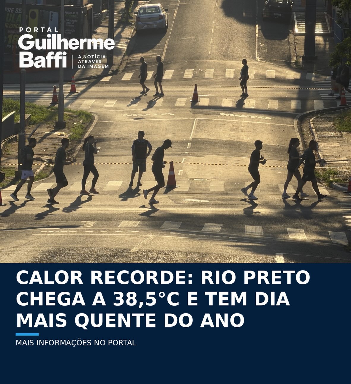 CALOR RECORDE: RIO PRETO CHEGA A 38,5°C E TEM MAIOR TEMPERATURA DE 2026
Rio Preto enfrentou neste domingo (27) o dia mais quente de 2026. Os termômetros chegaram a 38,5°C às 14h, segundo dados da Companhia Ambiental do Estado de São Paulo (Cetesb).
A temperatura foi registrada durante a primeira onda de calor da primavera e superou, inclusive, a maior marca observada em todo o ano passado. Em 2025, a temperatura mais elevada registrada pela Cetesb em Rio Preto havia sido de 37,8°C, no dia 6 de outubro.
O calor intenso marcou todo o fim de semana. No sábado (26), a máxima chegou a 37,2°C, enquanto a mínima ficou em 23,1°C. Já no domingo, os termômetros variaram entre 25,1°C e 38,5°C.
Com a sequência de temperaturas elevadas, o início da primavera já coloca Rio Preto sob condições típicas dos períodos mais quentes do ano.