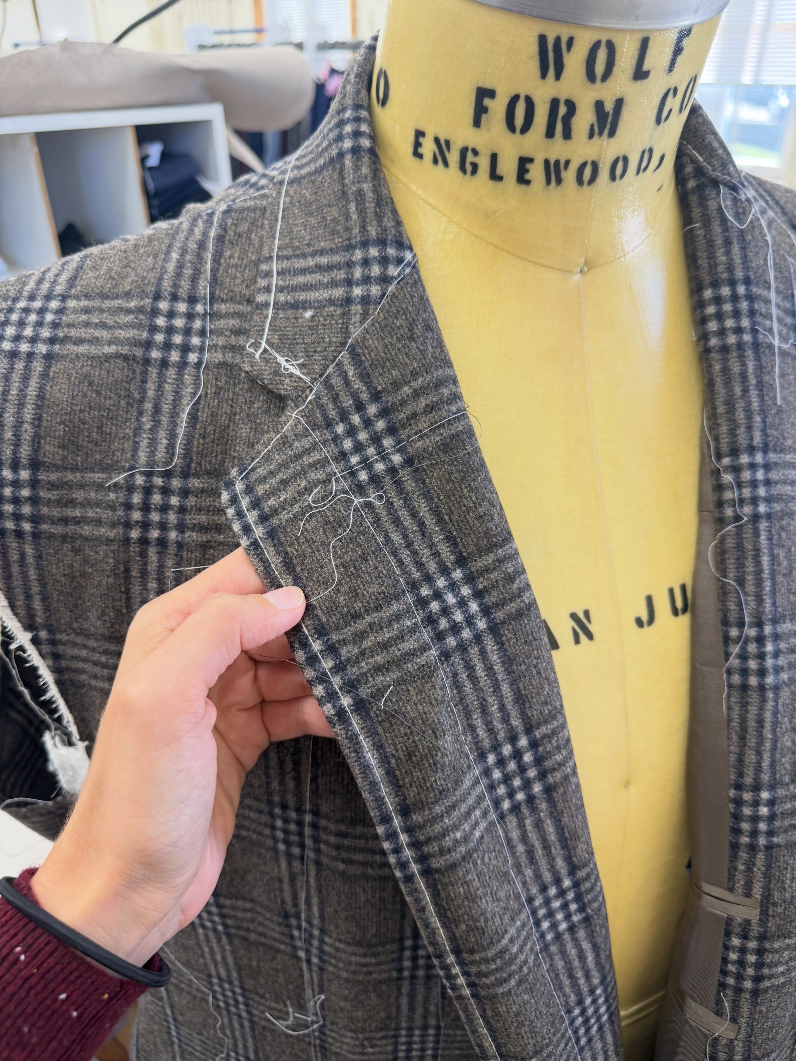 Beautiful garments at the shop today
#madeinusa🇺🇸 #bespoketailoring