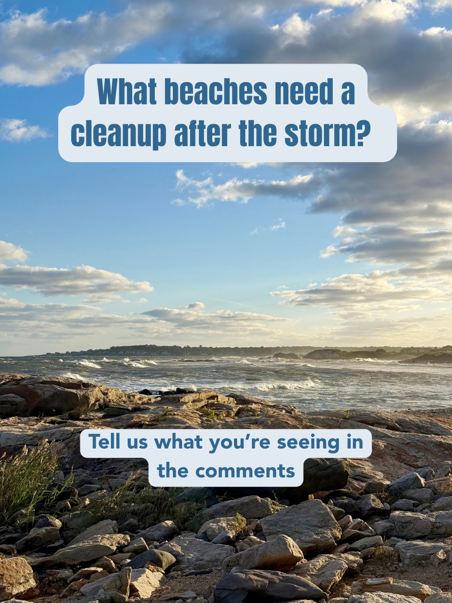 The nor’easter stirred up more than just rough seas this weekend, and we want to know what washed ashore.
We have 5 cleanups planned in October and might have to add a few more. Have you noticed trash or debris piling up on a local beach? Drop the beach name + town in the comments and let us know what you’re seeing.
Your reports can help us get a better picture of where cleanup efforts may be needed along the coast. And if you have a photo, tag ORCA so we can see it too.
#BeachCleanup #ProtectOurCoast #OceanConservation #VolunteerToday #OceanRecoveryCommunityAlliance