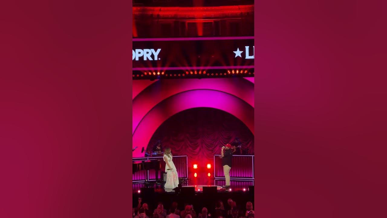Carly Pearce and Luke Combs sang "I Hope You're Happy Now" as the Grand Ole Opry was held outside the U.S. for the first time, at London's Royal Albert Hall one year ago. #MusicIsLife https://youtu.be/2pPOrdEvd0k