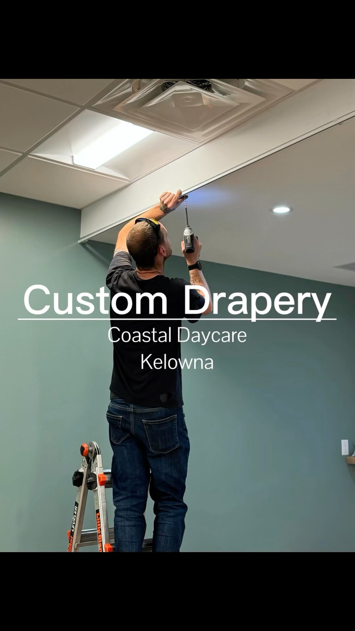 Another great commercial project completed!
We partnered with Humphrey’s Construction on the Coastal Daycare Centre in Kelowna, supplying and installing custom blackout curtains and drapery throughout the space.
Designed with the children in mind, the window coverings provide excellent light control while also helping with acoustic control—creating comfortable, functional spaces for learning, playing, and resting.
Proud to be part of bringing this beautiful space together! ✨
#Kelowna #CommercialDesign #CustomDrapery #WindowCoverings #DaycareDesign OkanaganBusiness InteriorDesign CommercialInteriors