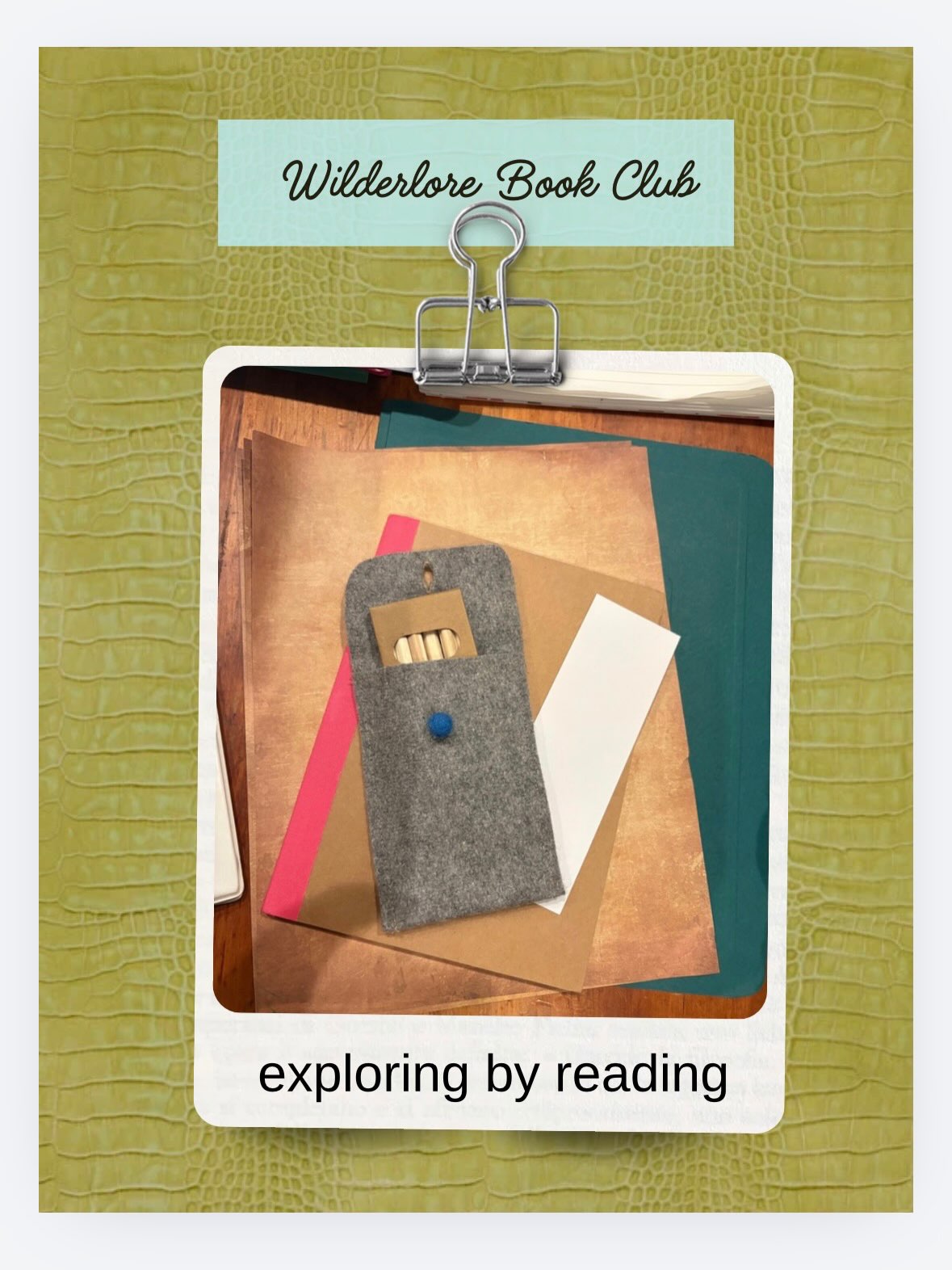 There’s still time to join our Wilderlore Book Club!
We kicked off our first meeting this week, and it was a blast. But just because we’ve started doesn’t mean your reader has missed out!
At our first meeting, we read Chapter 1 together and started building our very own Wilderlore Explorers Kits. Think creature creation, mapmaking, plot twists, journaling, and plenty of room for imagination.
Each week, we’ll read together, check in on our progress through the story, and use the magical world of Wilderlore to inspire our own creative adventures. Along the way, we’ll build reading comprehension, storytelling, and creative writing skills.
(But shhh… don’t tell the kids they’re learning. They think it’s just fun.)
Next meeting: We’ll be reading through Chapter 12 (page 112), so there’s still plenty of time to catch up and join the adventure- plus this rainy weekend is begging for a good book to get lost in.
How to join you ask? Why just buy book 1 (in the shop or on our site) and one Wilderlore kit and you’re all set!
Hope your reader can join us next Wednesday at 5!!