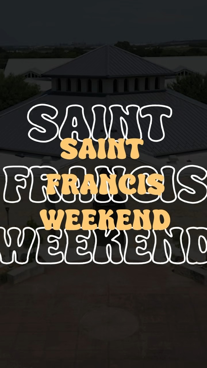 Save the date on Oct. 3rd and 4th for St. Francis Weekend! A weekend to celebrate our Patron Saint with music, food, and fun!