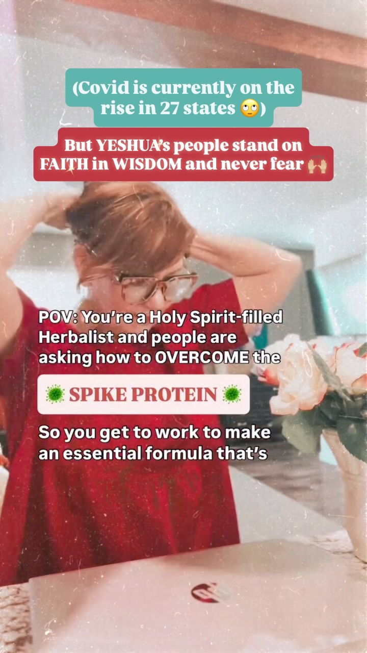 ποΈποΈ The oil blend is called OVERCOMER, π₯°say ME in a comment and Iβll send you
-the link to the blend π
-the link to the study π
-how to use it to, PREVENT, detox, and heal π
God has given us everything we need in nature to prevent and heal from anything the enemy throws at us. #Nofear #jesus #emeraldglorywellness #herbalist #anointingoil