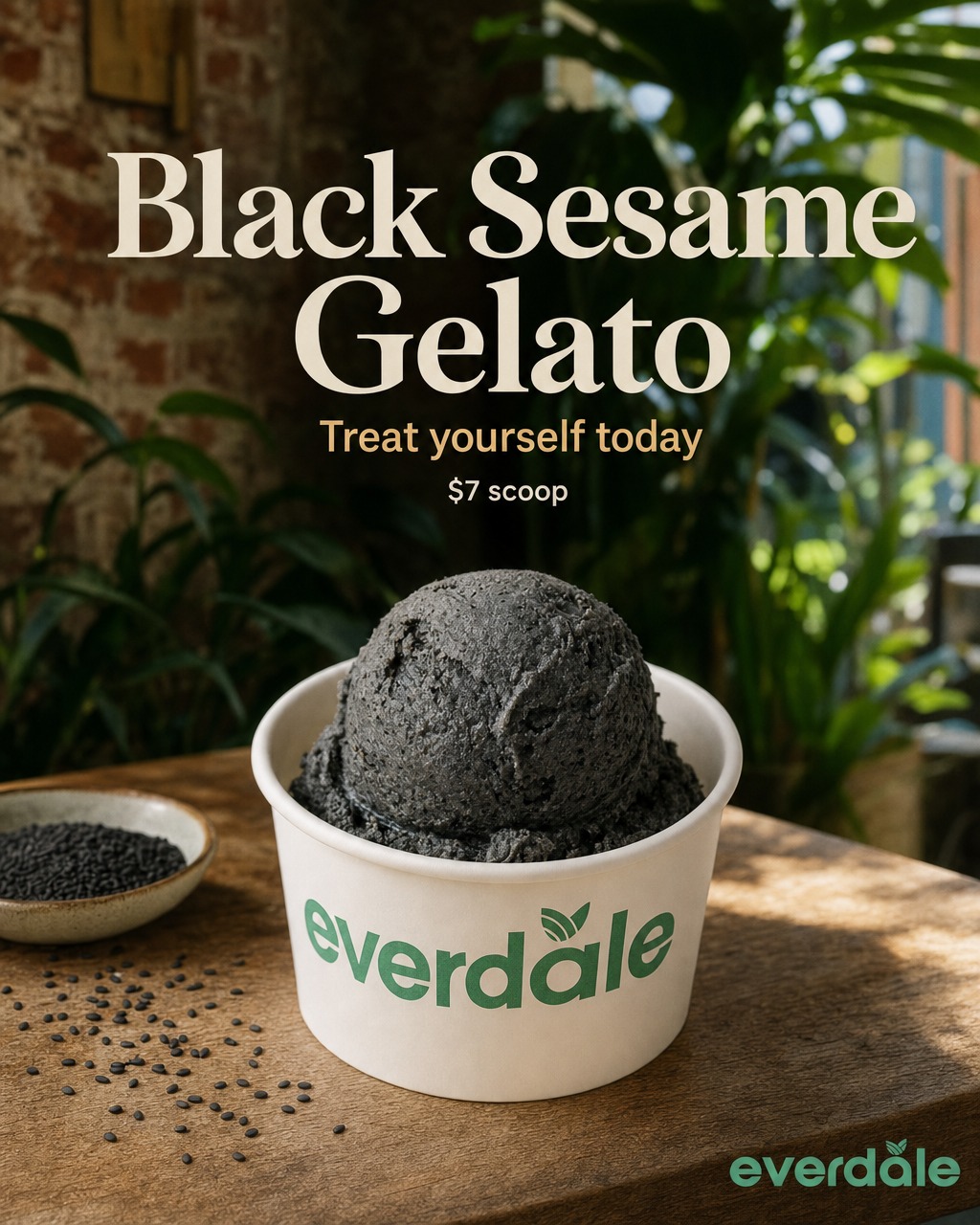 Creamy black sesame gelato, made fresh with that gorgeous nutty flavour you'll adore. Come treat yourself to a scoop today, just $7. See you soon! 🍦🖤
#Everdale #BlackSesameGelato #VeganGelato #Springvale #PlantBased #DairyFree #MelbourneEats
📍1a/830-850 Princes Hwy, Springvale, VIC 3171
🕒Mon: 11:30 AM–3 PM, 5–8.30 PM
🕒Tue: 11:30 AM–3 PM, 5–8.30 PM
🕒Wed: 11:30 AM–3 PM, 5–8.30 PM
🕒Thurs: 11:30 AM–3 PM, 5–8.30 PM
đź•’Friday: CLOSED
đź•’Saturday: CLOSED
🕒Sunday: 11:30 AM–3 PM, 5–8.30 PM