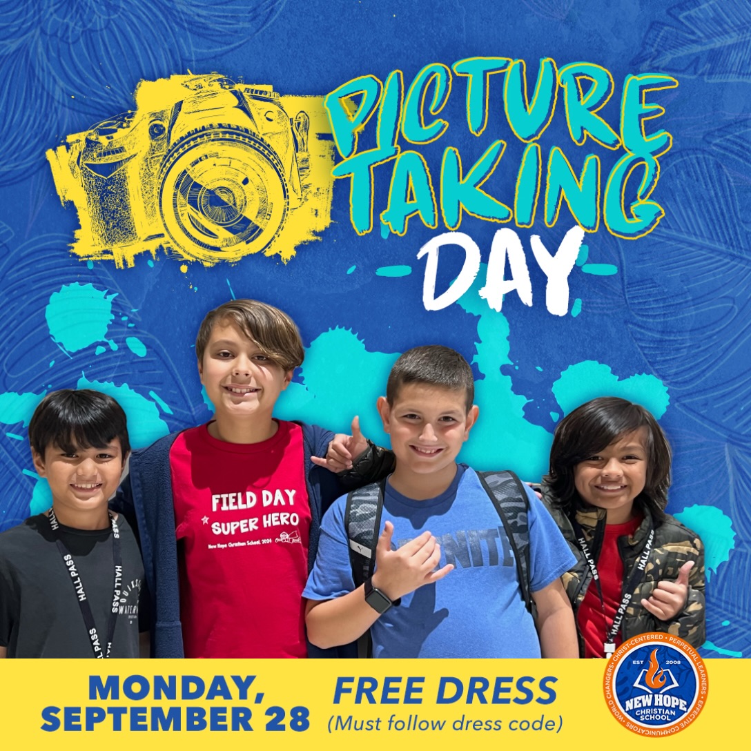 We rescheduled our picture-taking day to September 28! 📸