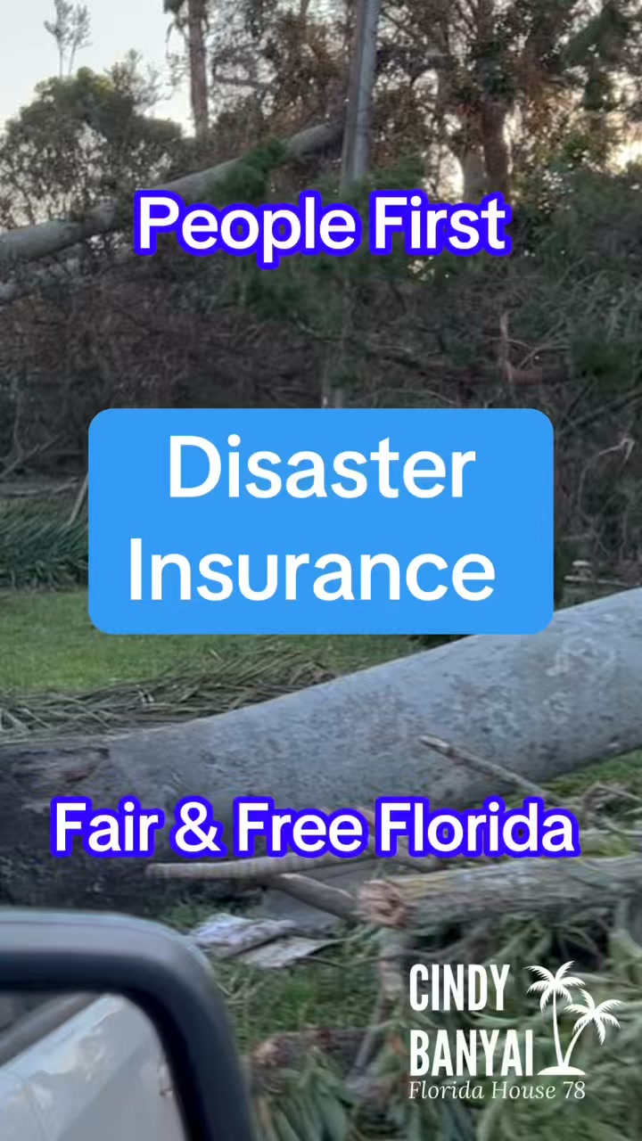 Hurricane Ian showed us how dangerous storms are and how unreliable insurance companies can be. Many folks didn’t get a fair payout. Many folks got their homeowners insurance dropped. Everyone paid more. To fix this, I’ll be supporting David Jolly’s disaster insurance plan in the Florida legislature. We can support people after disasters and make sure insurance companies will keep covering Florida. Lower costs. Home protection. #fortmyers #hd78 #noshit #takebacktally #florida