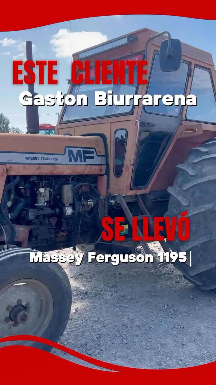 ¡UN FIERRO INOXIDABLE QUE VUELVE AL LOTE! 🚜🔥🌾
Cuando se trata de trabajar la tierra, hay clásicos que nunca pasan de moda porque su rendimiento habla por sí solo. Hoy queremos felicitar enormemente a Gaston Biurrarena por la excelente decisión de sumar a su equipo este indiscutido Massey Ferguson 1195.
¡Muchísimas gracias, Gaston, por depositar tu confianza en la transparencia, el asesoramiento y el respaldo de todo el equipo de Trevor Agro! A sacarle el máximo rinde. 🙌
📍 Visitá nuestras sucursales: Coronel Suárez, Trenque Lauquen, Coronel Pringles y Daireaux.
📲 Consultas por tractores usados: 2923 57-4959
#TrevorAgro #MasseyFerguson #TractoresUsados #UsadosSeleccionados