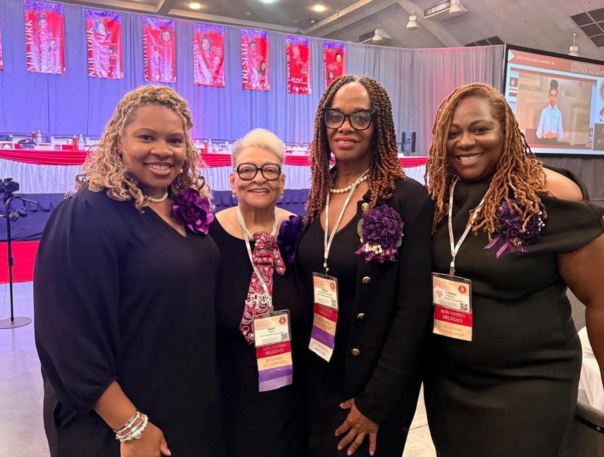 𝘛𝘩𝘪𝘴 𝘵𝘪𝘮𝘦 𝘭𝘢𝘴𝘵 𝘮𝘰𝘯𝘵𝘩…
The North Manhattan Alumnae Chapter of Delta Sigma Theta Sorority, Inc. extends our heartfelt gratitude to the host chapters of the 𝟓𝟓𝐭𝐡 𝐄𝐚𝐬𝐭𝐞𝐫𝐧 𝐑𝐞𝐠𝐢𝐨𝐧𝐚𝐥 𝐂𝐨𝐧𝐯𝐞𝐧𝐭𝐢𝐨𝐧. Thank you for welcoming us to Baltimore, for your gracious hospitality, and for creating a space where we could come together, fellowship, and successfully execute the business of Delta.
#NMACDST #DST1913 #NMAC1980