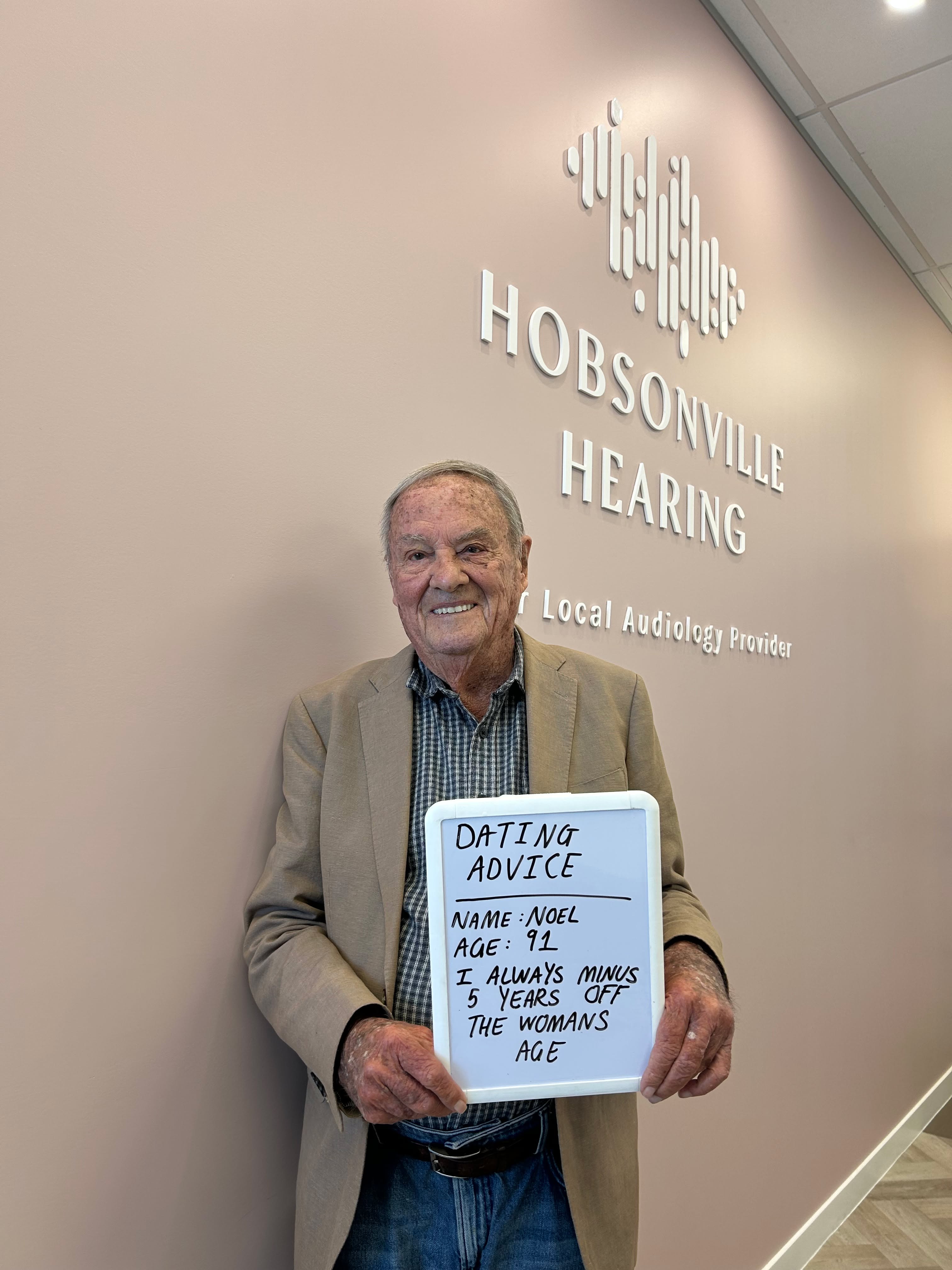 A quick tip from Noel...
Always guess the lady is 5 years younger than you think she is (even when you know she is not)!
.
.
.
.
Inspired by the @oldfriendclub
#audiology #hobsonvillehearing #wholesome #oldfriendclub #cute