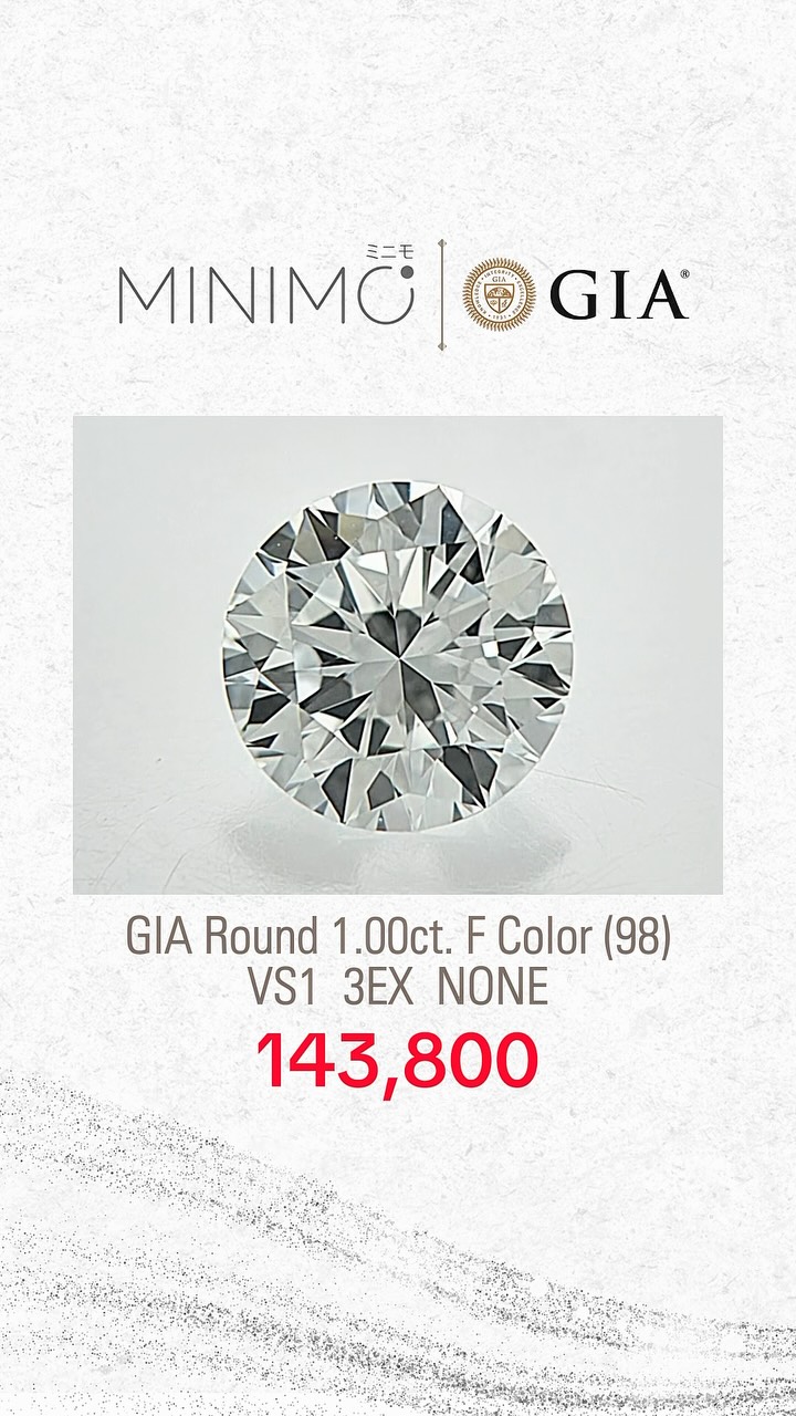 Round - GIA 1.00ct. F color (98) VS1 3EX NONE - 143,800 THB
.
✅ เพชรแท้ธรรมชาติ Natural Diamond ใบเซอร์ GIA - ไม่มี BGM (No Brown/Green/Milky)
✅ มีรูป / VDO / ใบเซอร์ ให้ชมเพื่อความมั่นใจก่อนสั่งครับ
✅ เรานำเข้าเพชรเอง ไม่ผ่านคนกลาง ราคามิตรภาพครับ
✅ เพชรสเปคอื่นๆ สั่งได้เหมือนกันนะครับ ทักมาสอบถามกันก่อนได้ครับ
.
มีบริการขึ้นตัวเรือนในราคาพิเศษ ทองแท้ ยินดีให้คำปรึกษาครับ
.
หน้าร้านติด BTS ศาลาแดง /MRT สีลมพร้อมบริการหลังการขายทุกเรื่อง ดูแลลูกค้ามาแล้วกว่าสองพันคู่ ชมรีวิวจากลูกค้าได้ที่ >> https://www.minimojewelry.com/testimonial
.
ดูแบบแหวนทั้งหมดได้ที่ —> https://www.minimojewelry.com/weddingringsdesign
.
** แถมฟรี เลเซอร์สลักชื่อ เลือก Font ที่ชอบได้
** พร้อมกล่องแหวนสวยๆสำหรับเข้าพิธี
.
💎 Inbox: m.me/minimo.jewelry
💎 Line: @minimo.jewelry (มี @)
💎 Web: http://minimojewelry.com
💎 Call: 092-456-9509
.
** เนื่องจากงานของทางร้านเป็นงานสั่งทำตามความต้องการของลูกค้า ราคาจึงอาจมีการปรับเปลี่ยนตามดีไซน์ สเปคเพชร ไซส์แหวน และราคาทอง/เพชร ในแต่ละช่วงเวลาครับ
.
#minimojewelry #แหวนคู่ #แหวนแต่งงาน #แหวนหมั้น #เพชรแท้ธรรมชาติ