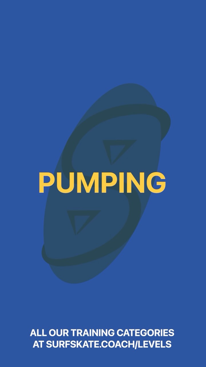 We are launching a series of videos about the progression in surfskate at different levels in #Surfskate
The first is about Pumping. A basic movement that can be more or less fluid.
In the first levels it is common to drive the movement from the bottom part of the body or the hips, while more control of the upper body makes it more consistent and coordinated in the higher levels.
We use the levels to focus on technical exercises and determine the readiness for specific tricks.
Check all the levels at Surfskate.coach/levels
Rider @morasol