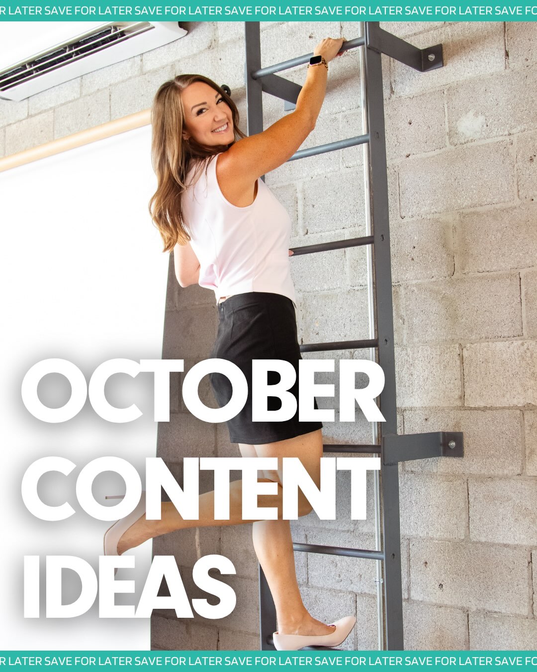 The only thing scarier than October? Running out of content ideas. 👻
Save these for later. 💜
