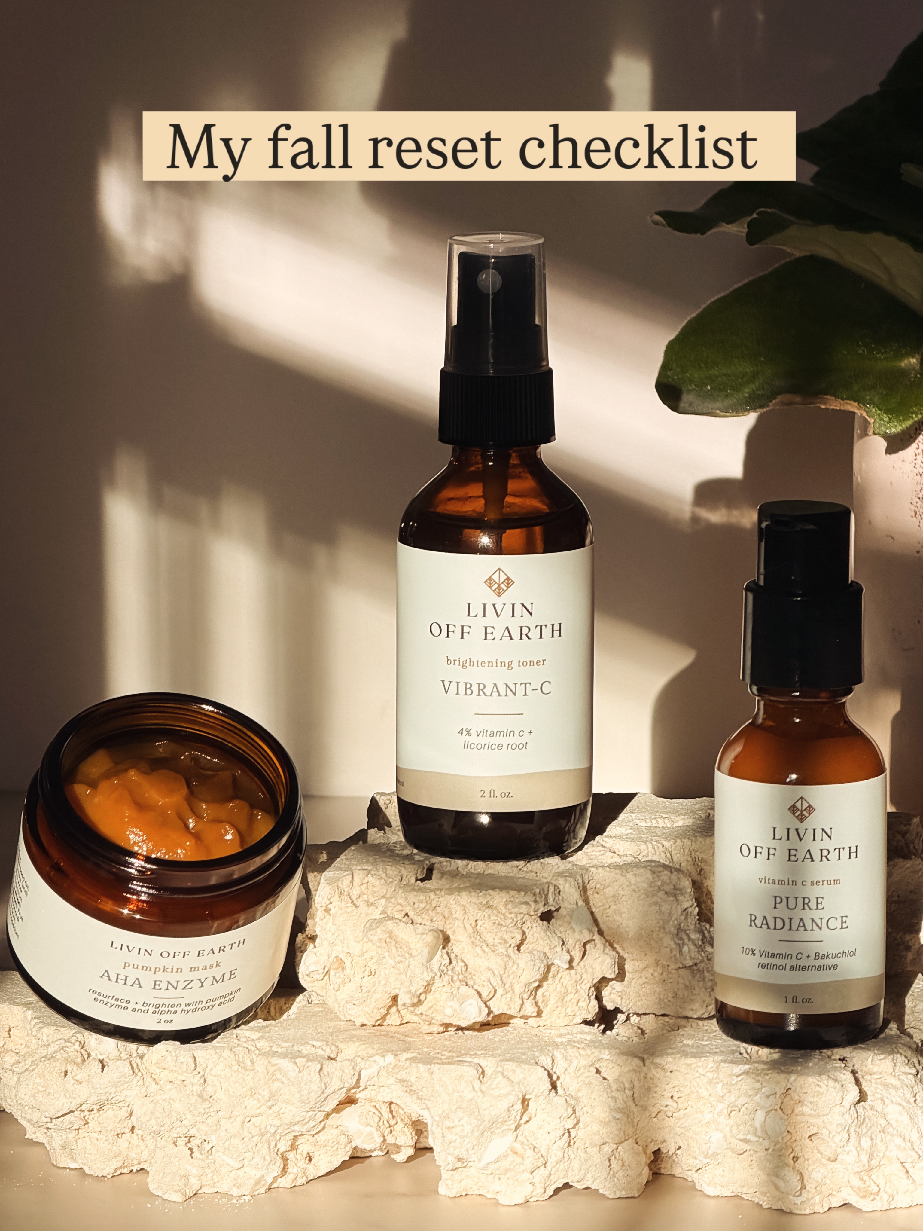 My fall reset checklist 🍂☕️ because cooler weather calls for a little extra skin love.
