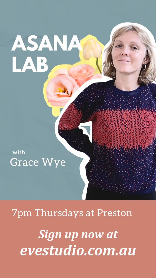 Join Grace for the Asana Lab stream to invigorate your yoga practice as you challenge yourself, body and mind.
We'll be exploring a range of arm balances, inversions and backbends, all in an encouraging and fun environment.
There's plenty of space for questions and individual support. We'll start where you're at and play with possibility.
7pm Thursdays at Eve in Preston
Starting 8 October
Get the details, and check out all the Spring Sessions streams on the Eve app or at evestudio.com.au