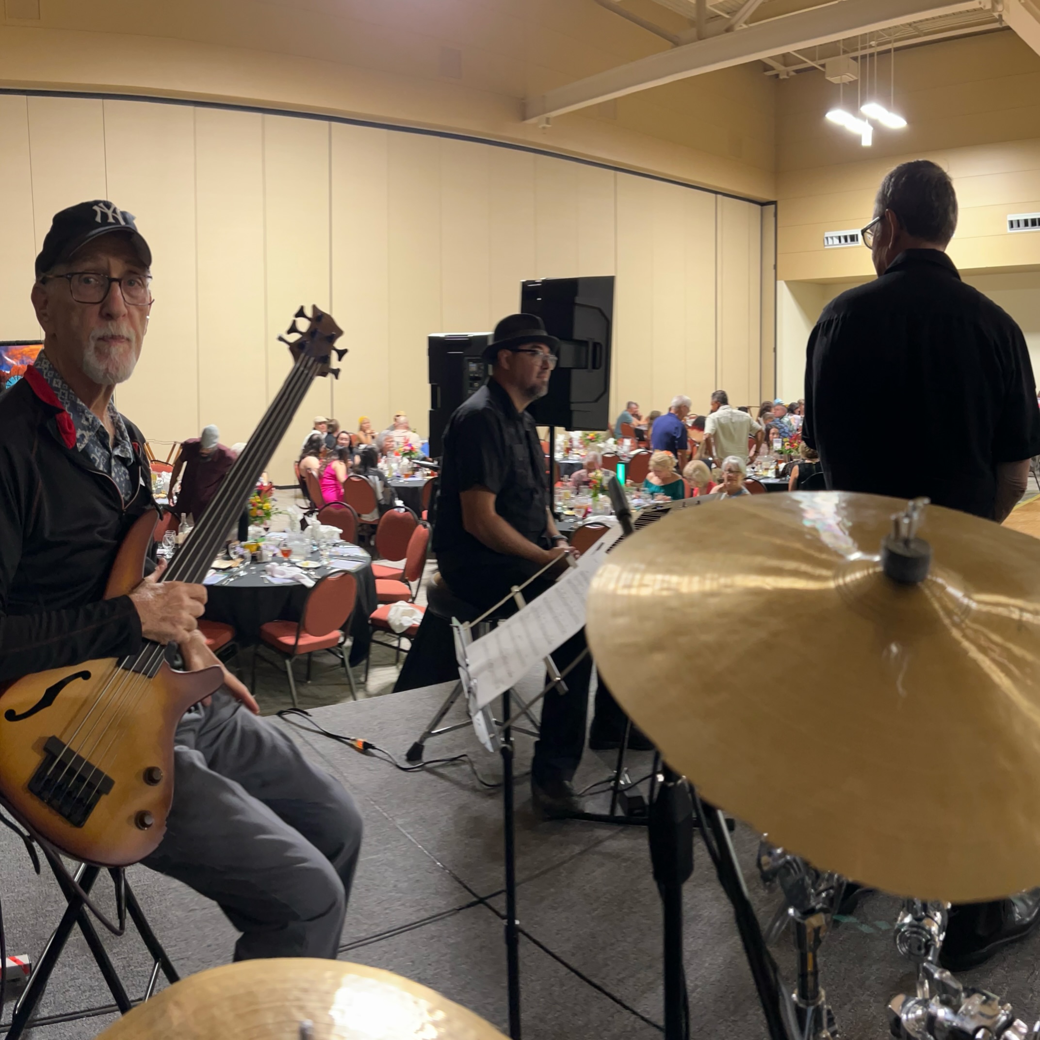 What an absolute treat to play for such a great cause with such wonderful musicians. 2026 Dress the Child LC was a great success and Arnold, Miguel, Alan and Derrick made a festive “Latin Jazz” ensemble. It was especially good to honor our old friend Tony Movsesian as MST and play Miguel’s composition in of his namesake “Tony’s Salsa”.