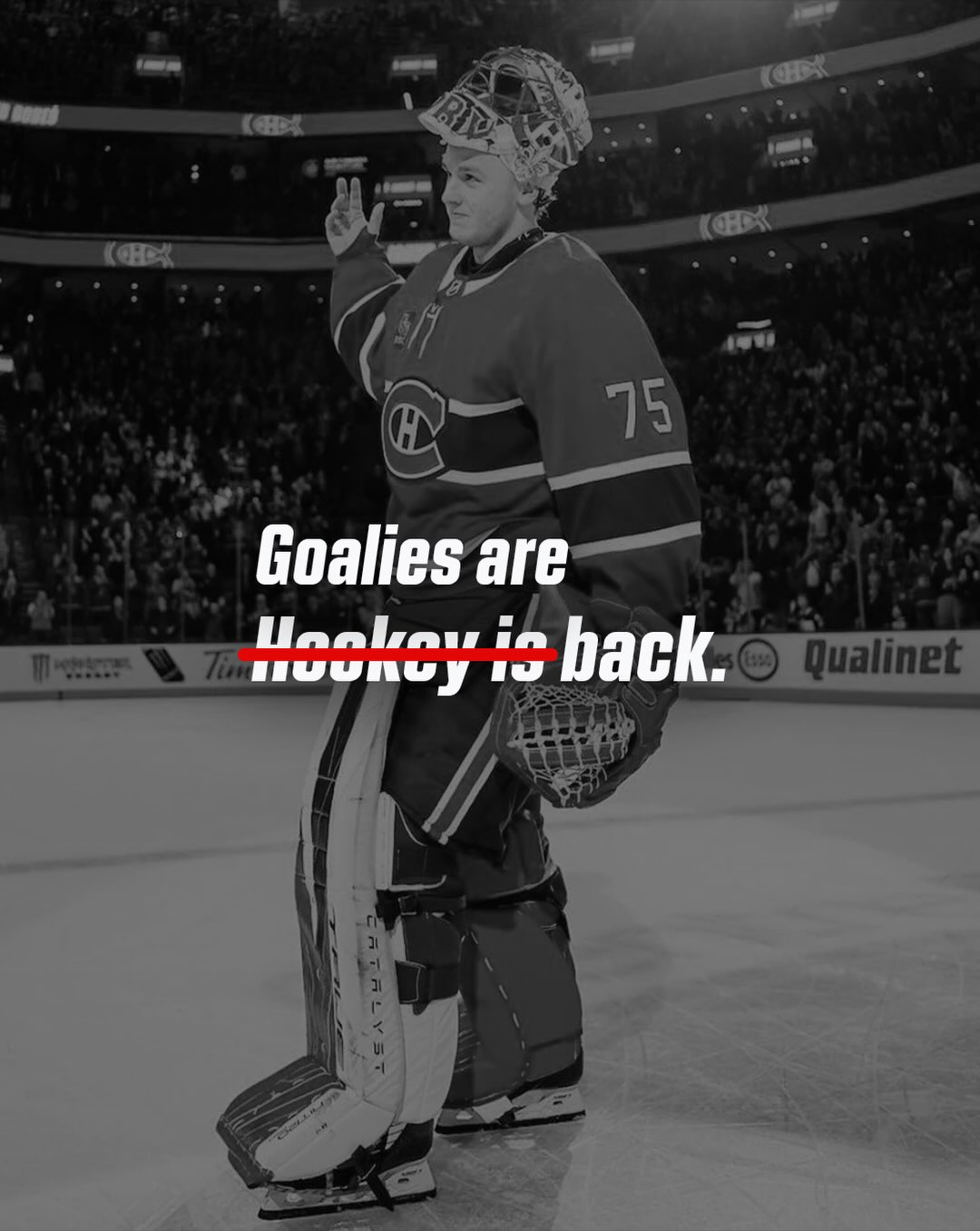 Tonight, the NHL returns.
#Petefry #GoalieMindset