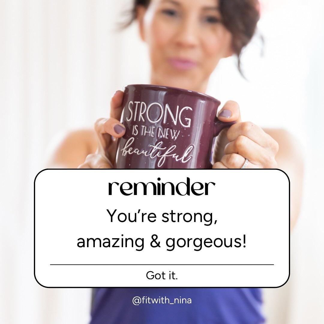 In case you forgot. 😉💪❤️
#positievibes #positiveaffirmation #fitnesscommunity