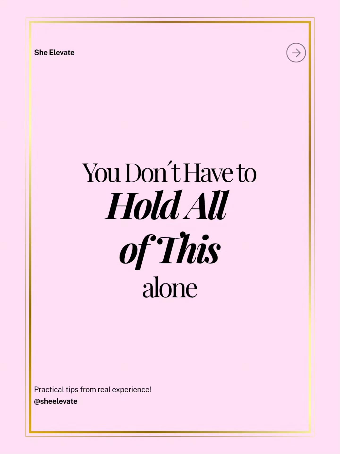 From a former Ms Hyper Independent "I can do it all by myself", trust me when I say: We're stronger together. Asking for help is a strength, not a weakness.
Also, don't buy into this hype of you needing to do it alone. You got nothing to prove to no one. But you do have a life to live, and why not build one that feels good in your soul?💕
Schedule your first call on sheelevate.com
Happy Loving Monday,
Teresa
Founder & CEO of She Elevate
Certified Life Coach, Self-Love Coach, and NLP Master Practioner
She Elevate
For a world where women embrace their strenght, stay connected within, and creates lives feeling fully alive in who they are.
