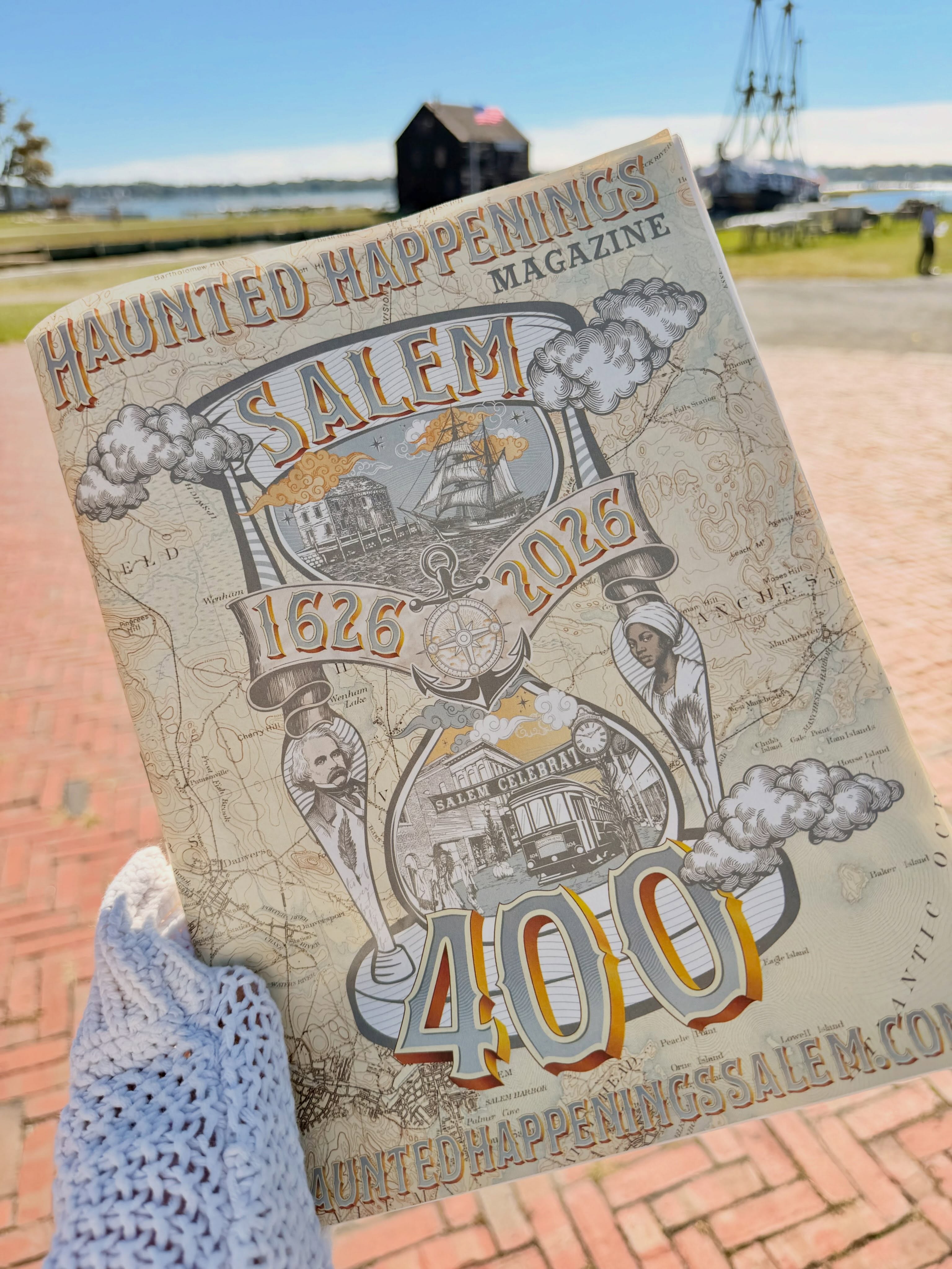 Our *NEW* design for the Salem 400 Haunted Happenings Magazine cover. Took us three months to create and all vector. Special thanks to @hhmagazine for the opportunity to work on this iconic publication.
.
.
#salemma #vectorartist #witchcity #salemfall