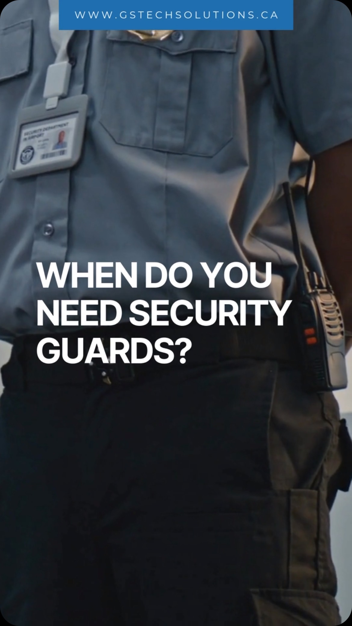 Security guard services aren’t just for large events.
Commercial properties, construction sites, vacant properties, private functions and live events can all have different security needs and sometimes technology is only one part of the solution.
GS Technical Solutions now offers Security Guard Services alongside our security technology solutions, giving our clients more ways to protect their properties, people and events.
📲 Contact us to discuss the type of security coverage you’re looking for.
#SecurityGuards #CommercialSecurity #EventSecurity #PropertySecurity #GSTechSolutions