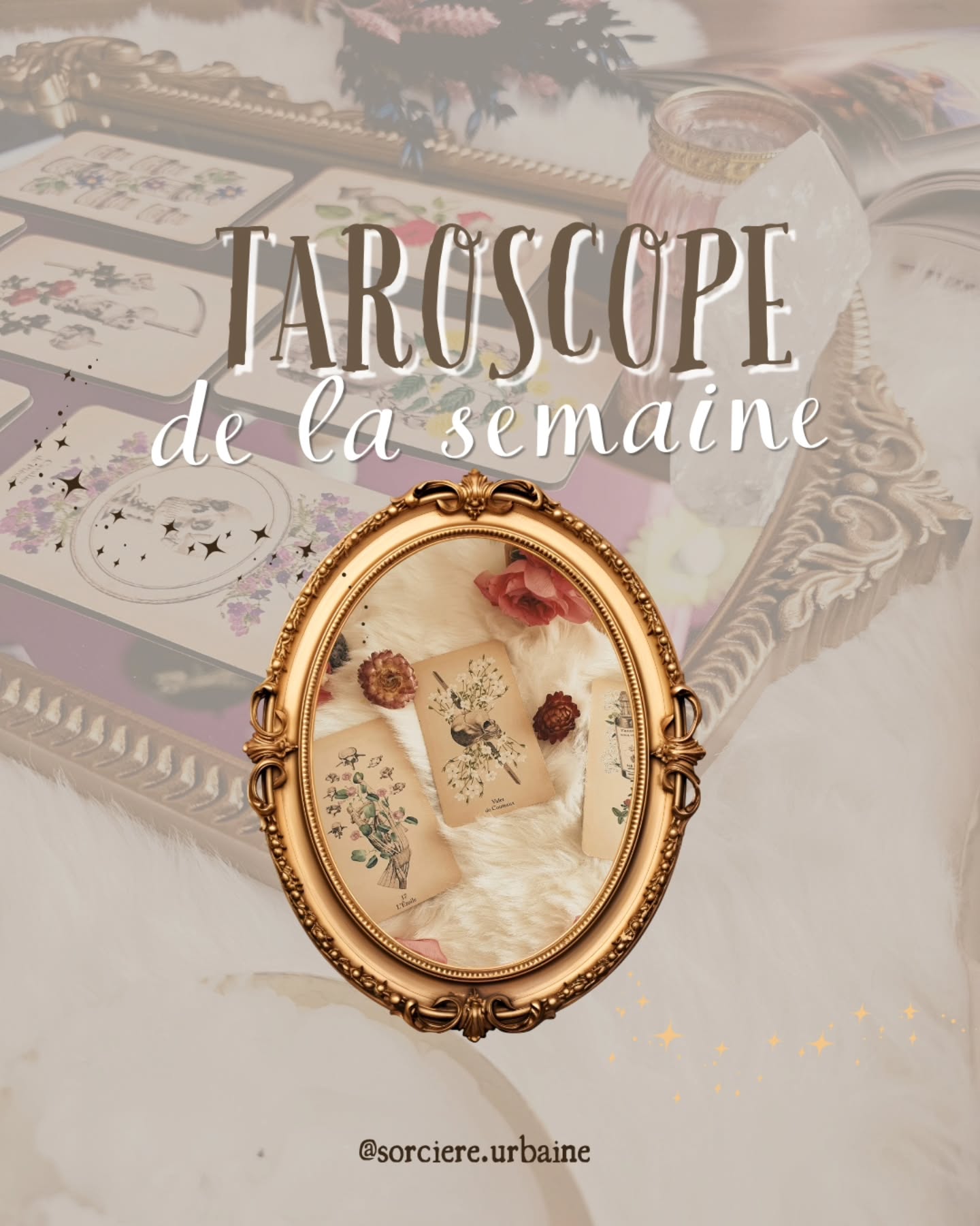 | Les énergies de ta semaine du 28 septembre 🔮 |
➡️ Ton rendez-vous chaque dimanche soir !
Chaque semaine découvre les énergies de la semaine signe par signe 💫
Pour une guidance la plus complète possible, je te conseille de consulter à la fois les énergies de ton signe solaire (le jour de ta naissance, celui que tu connais) mais aussi de ton signe lunaire et de ton ascendant.
👉 Comment obtenir ces informations ?
En consultant le site astrotheme.fr. Tu auras la possibilité d'y inscrire ta date de naissance, heure de naissance et lieu de naissance afin d'obtenir ces informations.
Mais si tu n’as "que" ton signe solaire, c’est déjà très bien 🤗 !
👉 Avant de commencer, je te rappelle que tu préserves en tout temps ton libre arbitre et la responsabilité de tes choix 🙏.
Rien n’est jamais gravé dans le marbre et si un de ces messages te met mal à l’aise ou semble te contraindre… Ignore-le, préserve-toi et prends soin de toi.
Quel est ton signe et est-ce que ça te parle 💬 ?
#tarot #taroscope #astro