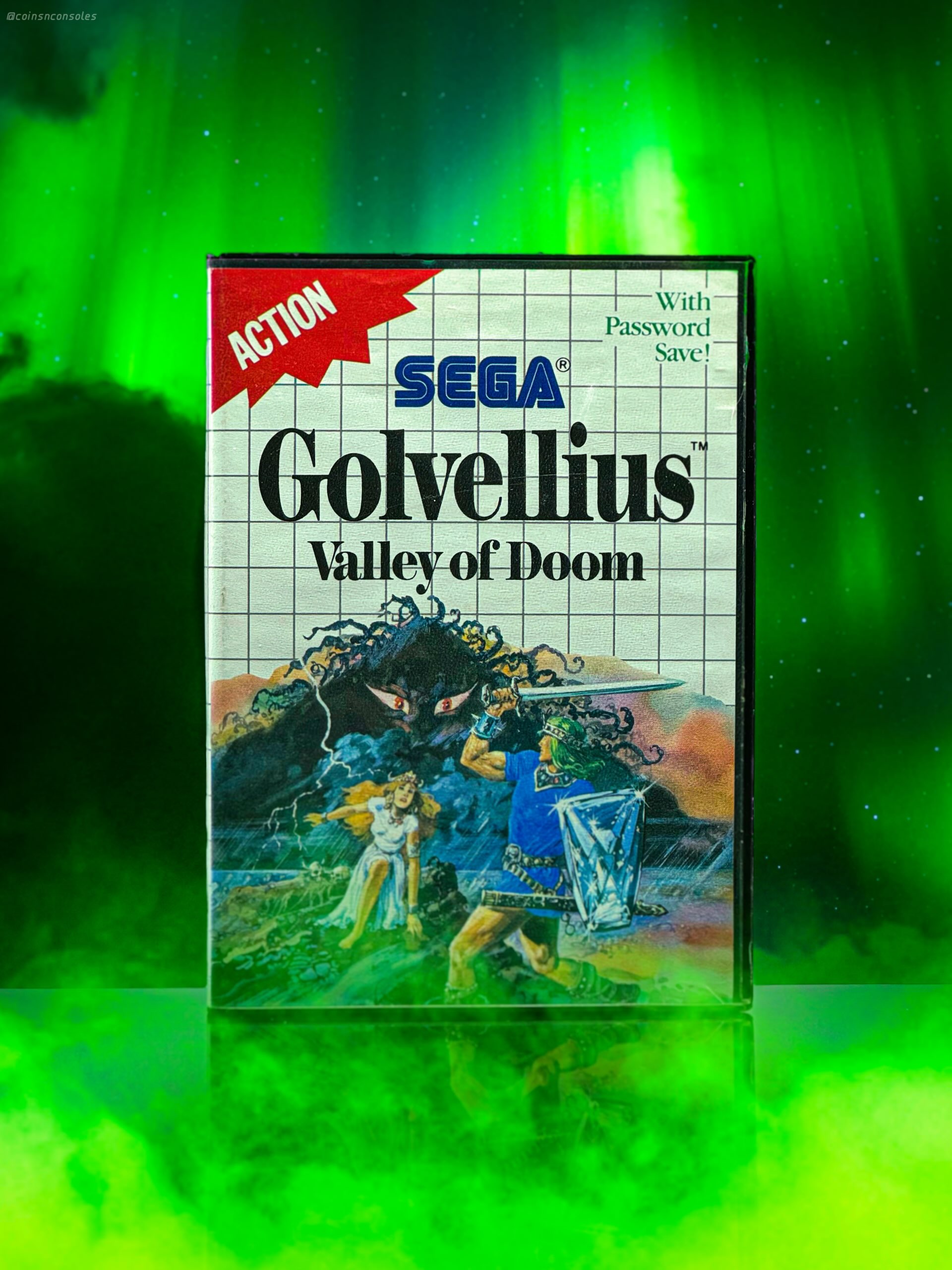Console: Sega Master System
Game: Golvellius - Valley of Doom
Genre: Action / RPG
(Compile / Sega, 1988)
Originally developed by Complie, and reprogrammed and published by Sega, Golvellius is a unique mix of top-down exploration, side-scrolling caves, and vertical-scrolling Boss Stages. This unique mix of play-styles, together with impressive graphics, a stellar soundtrack, and awesome mid and end boss battles truly make Golvellius an unforgettable adventure!
Can you help Kelesis battle Golvellius and his minions and rescue Princess Rena in this classic 8-Bit title?
———————
#sega #segamastersystem #8bit #8bitgames #せが