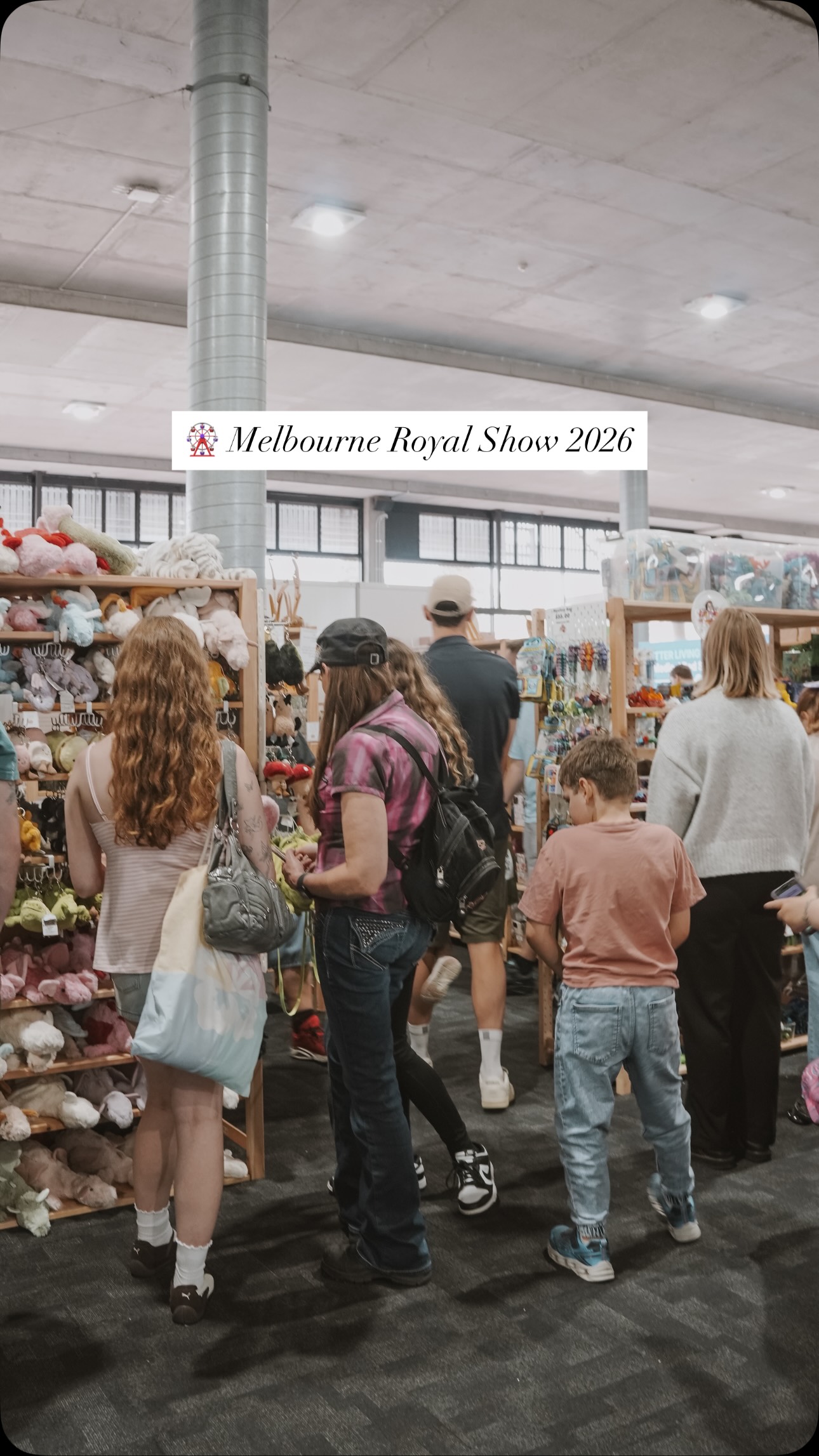 Last day, Melbourne 🎡
If it’s still on your mind, this is your sign to come get it. 👀
🎡 Melbourne Royal Show 2026
📍 Retail Pavilion, Melbourne Showgrounds
📅 Final day: Sun 4 Oct
🕤 9:30am – 7pm
Come spend the last day with Lollipop Collective, shop small, and take one final favourite home.