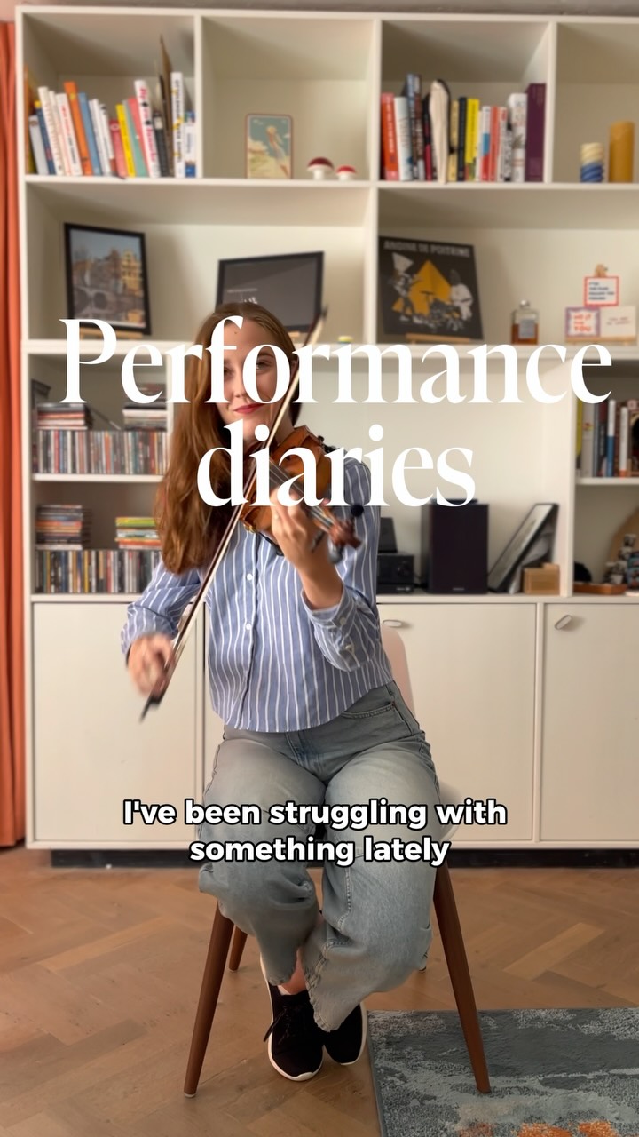 I have been struggling with this lately… So let’s be our complete selves! ☀️Time to be creative! 🥰 #music #violin #creative #violinist #musician