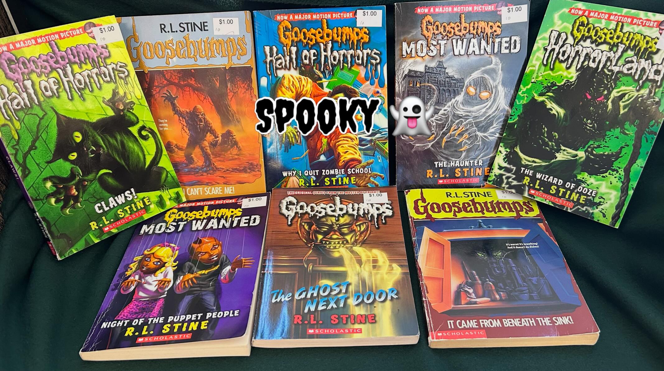 Halloween is here and everyone is excited about all the fun books the Bookstore has for Halloween. The children’s corner is bursting with scary stories, pop-up books, board books, hardbacks and paperbacks. Books for every Halloween interest, including a whole series of Goosebumps books for a dollar each. Great prices on our books - most are $1 or $2. #friendsofthecamarillolibrary #halloween #read #camarillolibrary #donate