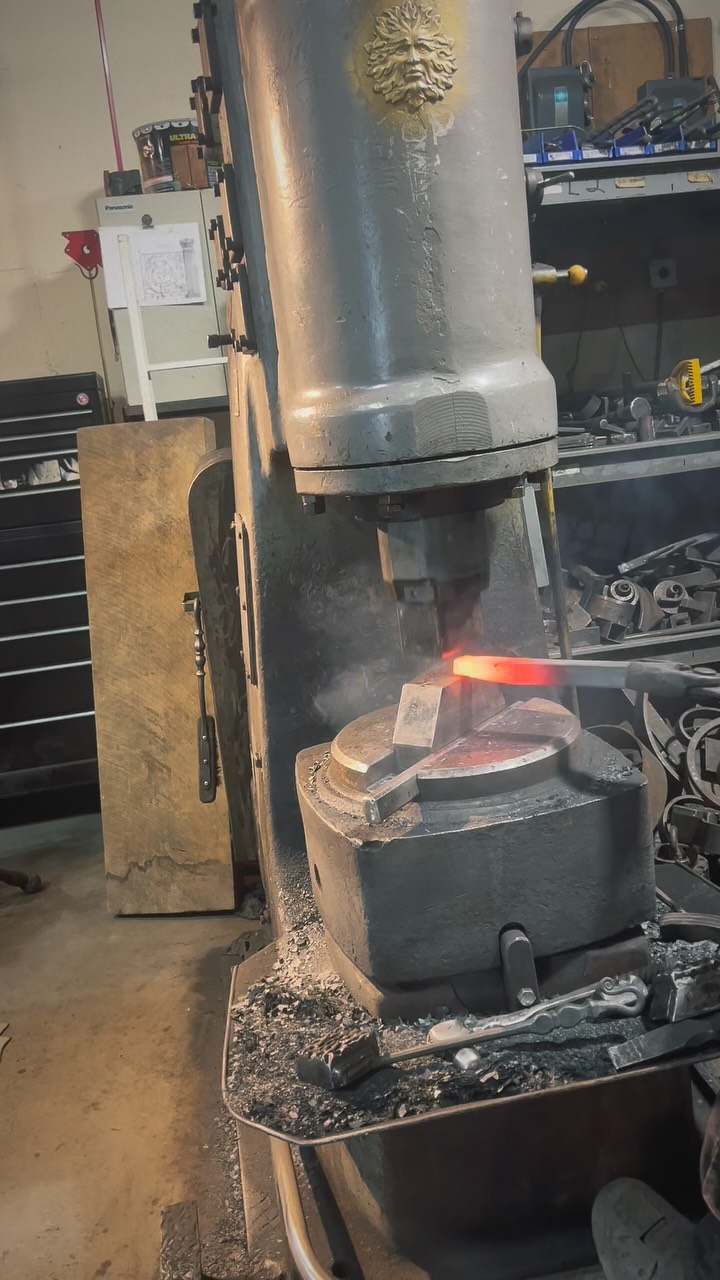 Down in Hamilton today to play with some steel.
