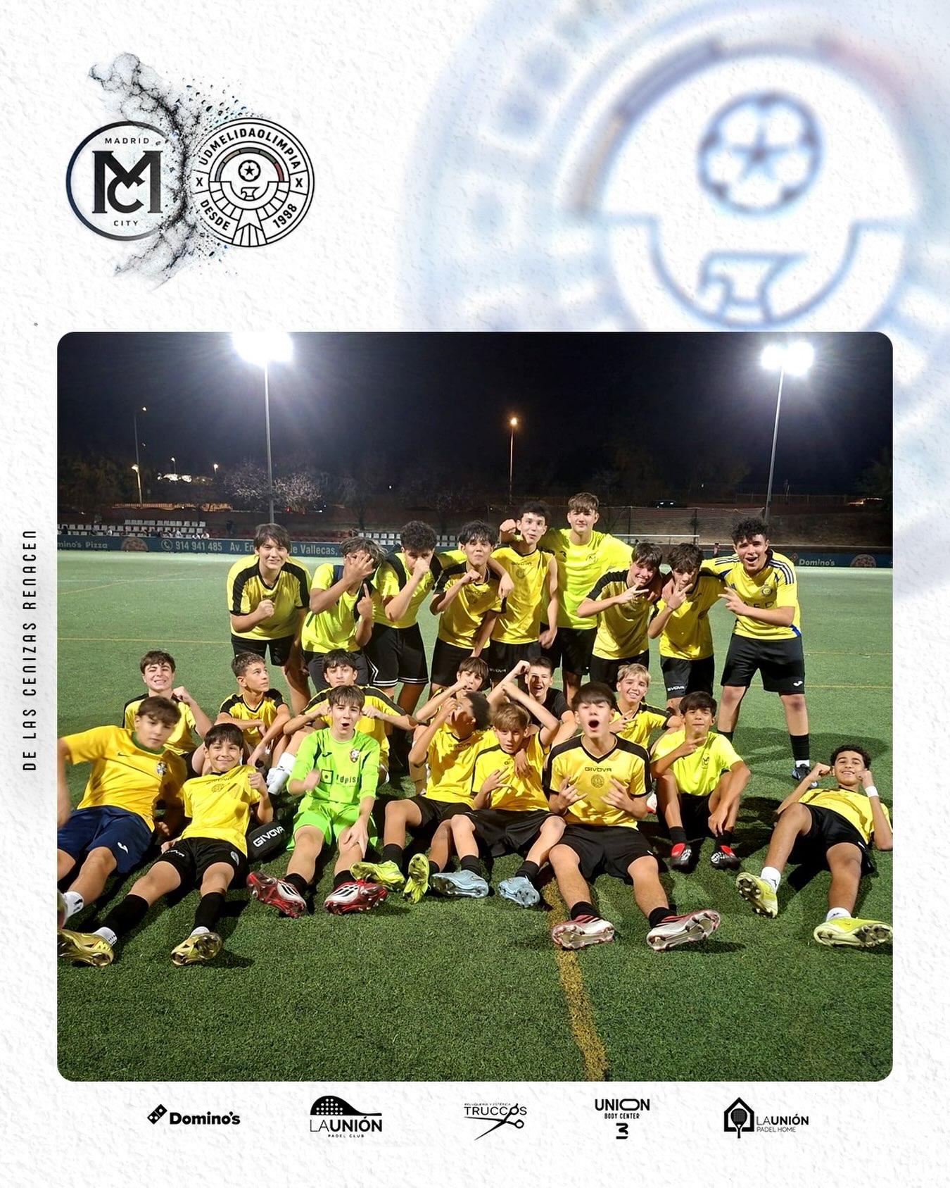 Actitud, compañerismo y fútbol en un fin de semana lleno de emociones. 🤝
#UDMElidaOlimpia #Compañerismo #ValoresDelDeporte #FútbolBase #EquipoElida