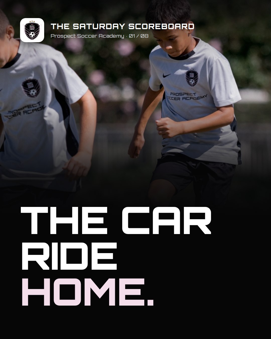 They'll forget the score. They'll remember the car ride.
It's where a lot of kids decide whether soccer felt fun or felt like a test.
A few things that help. Give them a few minutes of quiet. Let them bring up the game first. Ask about enjoyment and effort before the result. Leave the coaching to the coaches.
None of this means pretending mistakes didn't happen. It just means letting your child own the conversation.
What's the one question you always ask after a game?
#soccerparents #youthsoccer #playerdevelopment