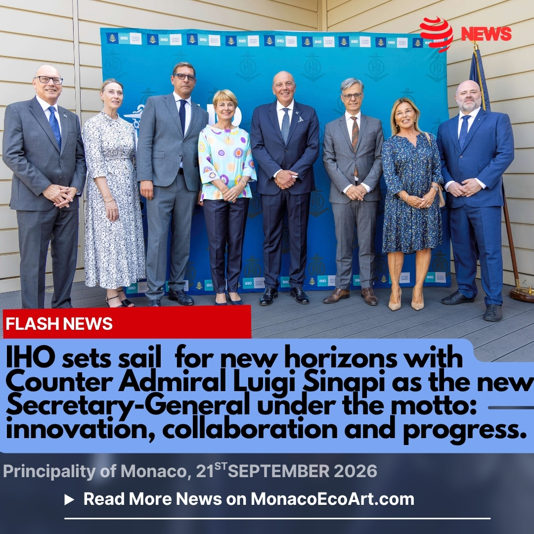 MonacoEcoArt.com #hydrographyinnovation #collaboration #progress 🌊📡🗺️ In September 2026, the International Hydrographic Organization (IHO) entered a new phase with Rear Admiral Luigi Sinapi taking office as Secretary-General and Adam Greenland appointed Director of the Inter-Regional Coordination and Support Programme, alongside Dr John Nyberg, who continues to lead the Technical Programme. Presented to Monaco’s Government, #diplomatic corps and #international #organisations on 21 September, the new leadership outlined the IHO’s #ambition to “Innovate, Unite, Progress”. Sinapi, who began his three-year mandate on 1 September, will focus on strengthening international #cooperation, advancing seabed #mapping and expanding hydrographic #capacity. The IHO’s new #leadership is entering a pivotal phase as the global implementation of its S-100 digital marine data standards promises to transform #ocean data sharing, improve navigation and port #efficiency, and support more sustainable #shipping. Rear Admiral Sinapi has stressed that the IHO’s new era must turn #technological advances into @measurable results and ensure that all members, including those with limited hydrographic capacity and #resources, benefit fully from the digital transformation of ocean mapping. The IHO is expanding its operational potential with the forthcoming GEBCO Secretariat in Monaco and its first overseas office in Busan, supporting the 2027–2032 Strategic Plan’s priorities of digital transformation, mapping the unknown and building the #future. Adam Greenland, drawing on more than 40 years of hydrographic and maritime experience, will lead efforts to strengthen capacity, develop the next generation of #professionals and build a diverse, skilled and #adaptable global hydrographic workforce. Dr John Nyberg will focus on consolidating the #infrastructure and services needed for the long-term #deployment of S-100, including the Busan Centre and second-phase product specifications. The IHO aims to advance #maritime digitalisation while ensuring all member states #benefit from these developments through 2029. © @ihohydrography Buzzi Layout and Contents by: © MonacoEcoArt.com