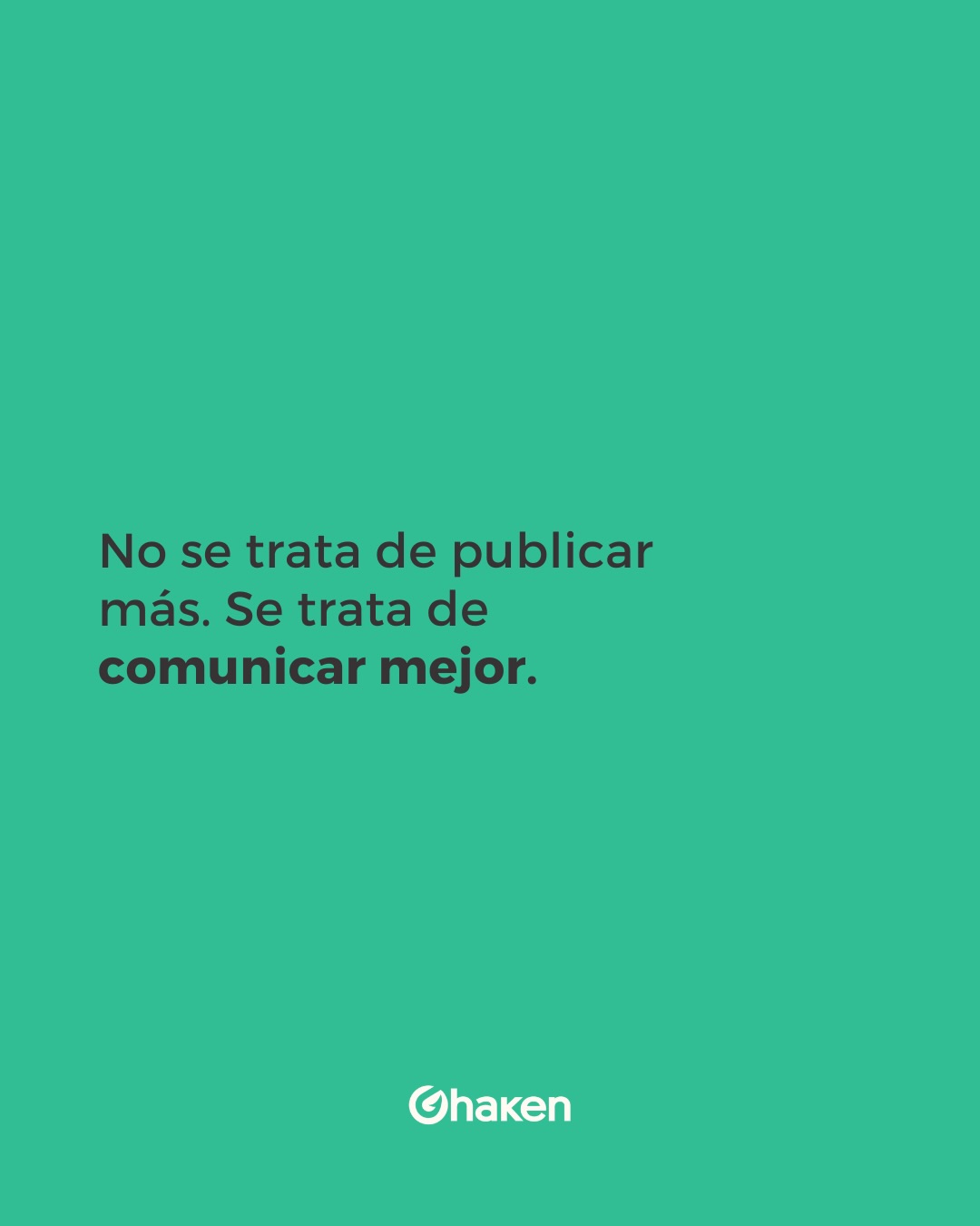 Crear contenido es parte del proceso.
Saber qué decir y cómo decirlo, es estrategia.
Hagamos que tu marca comunique mejor.
.
.
.
#HakenMedia #EstrategiaDigital #CreaciónDeContenido #MarketingDigital