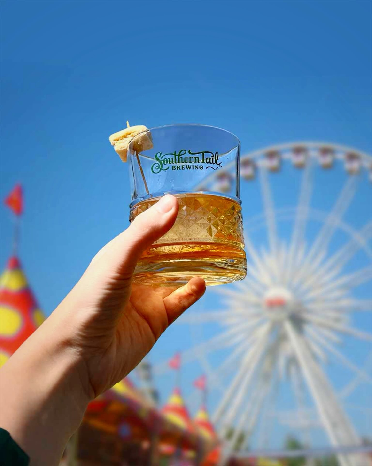 Step on up for this month’s Sip Happens Cocktail Class: Fair Game! 🎡🍹
Join us on October 22nd at 6 PM to learn how to make this Fluffer Nutter cocktail plus two other boozy, fair-themed drinks for just $35 before making your way over to the Arkansas State Fair.
There are limited seats on this ride, so don’t waste any time! Email info@southerntailbrewing.com to sign up. 🎟️
#SouthernTailBrewing #SipHappens #CocktailClass #ArkansasStateFair #LittleRockEvents