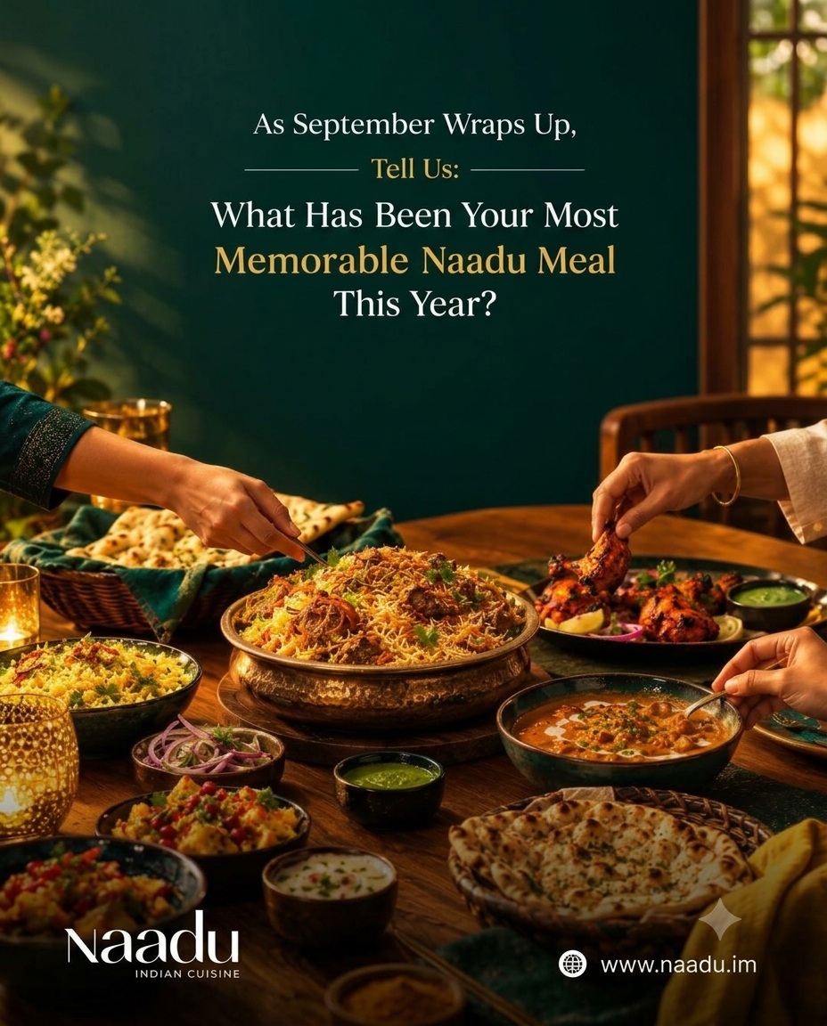 As September wraps up and the evenings draw in, we find ourselves feeling grateful for every single guest who has walked through our doors this year.
From the first warming spoonful of a rich, slow-cooked curry to that final bite of something beautifully spiced and deeply comforting every naadu meal tells a story rooted in authentic flavour and cultural heritage.
So we want to hear from YOU.
What has been your most memorable naadu meal this year? Was it a family gathering here on the Isle of Man? A quiet midweek treat on Wellington Street? A special occasion shared with someone you love?
Drop your memory in the comments below we would love to celebrate it with you.
And if there is still a dish on your mind that you have been meaning to try before the year is out, now is the perfect time. Head to the link in our bio to book a table and let us create something memorable for you.
https://www.naadu.im/
#NaaduIOM #IsleOfMan #Douglas #IndianFood #AuthenticCurry #Spices