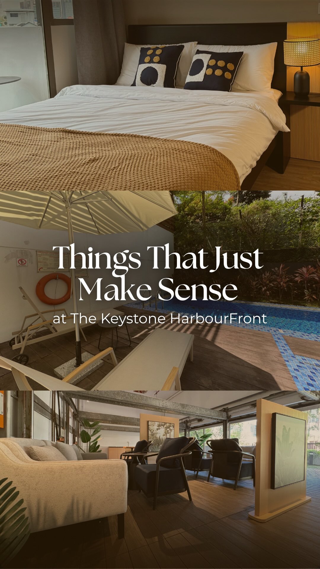 Some things just make sense when you’re staying in Singapore. 👀🇸🇬
For example:
🏊 A pool to escape the eternal summer heat
🛍️ VivoCity, Singapore’s largest mall, just around the corner
🏝️ Sentosa Island within easy reach
🛋️ An all-inclusive stay that keeps everyday living simple
Just a few of the things that make everyday life at The Keystone HarbourFront that much easier. 🏠✨
🔗 Book your stay through our website — link in bio!
#thekeystone #servicedapartment #coliving #harbourfront #sentosa
