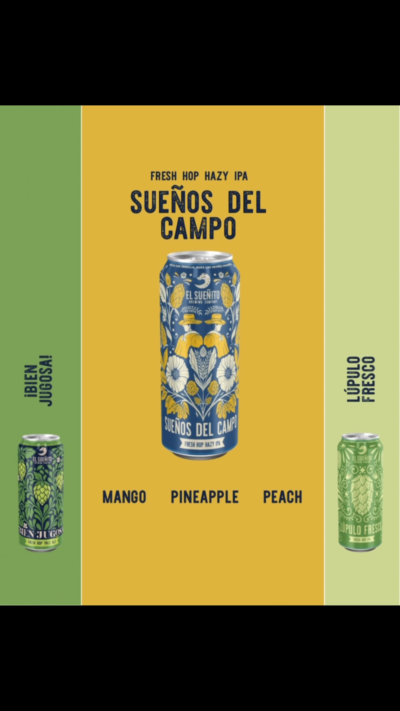 Our three fresh hop beers 🍻 are now available at our Bellingham and Seattle locations. Try one. Try two. Try them all! Happy fresh hop season!