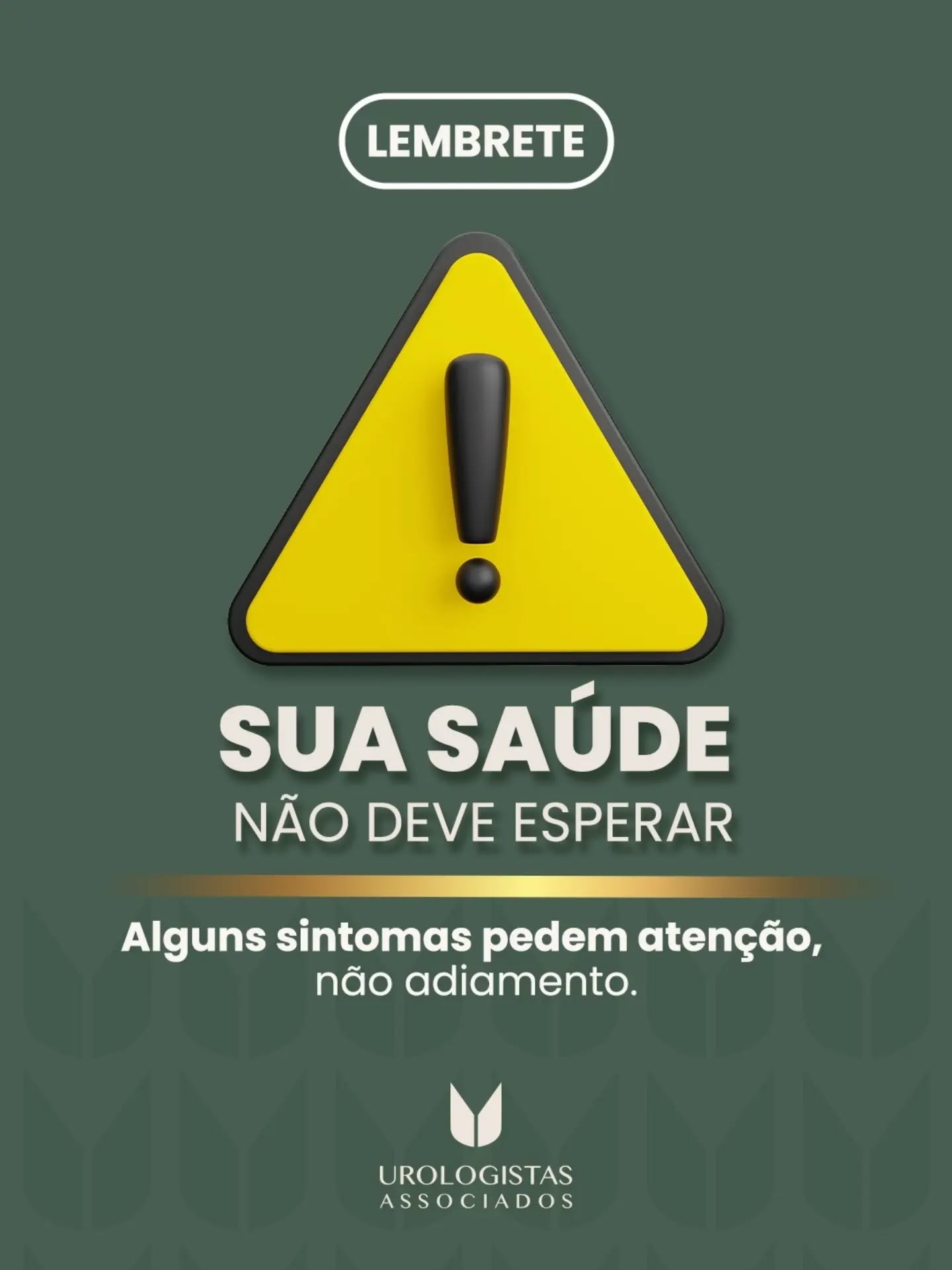 Nem todo sintoma indica um problema grave. Mas sintomas que persistem, voltam ou interferem na rotina merecem investigação. 🔎
Alterações para urinar, dor, sangue na urina, infecções recorrentes e dificuldades na vida sexual podem ter causas diferentes. A avaliação do urologista ajuda a identificar a origem e definir a melhor conduta.💙
Não espere o sintoma piorar para procurar ajuda. 🩺
Agende sua consulta com a equipe Urologistas Associados.
#UrologistasAssociados #Urologia #SaúdeUrológica #Prevenção #Uberlândia